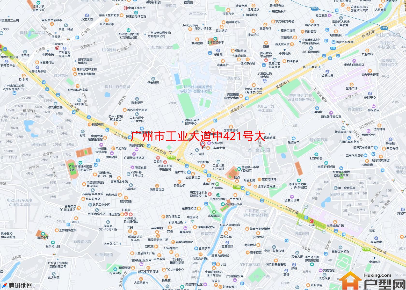 工业大道中421号大院小区 - 户型网