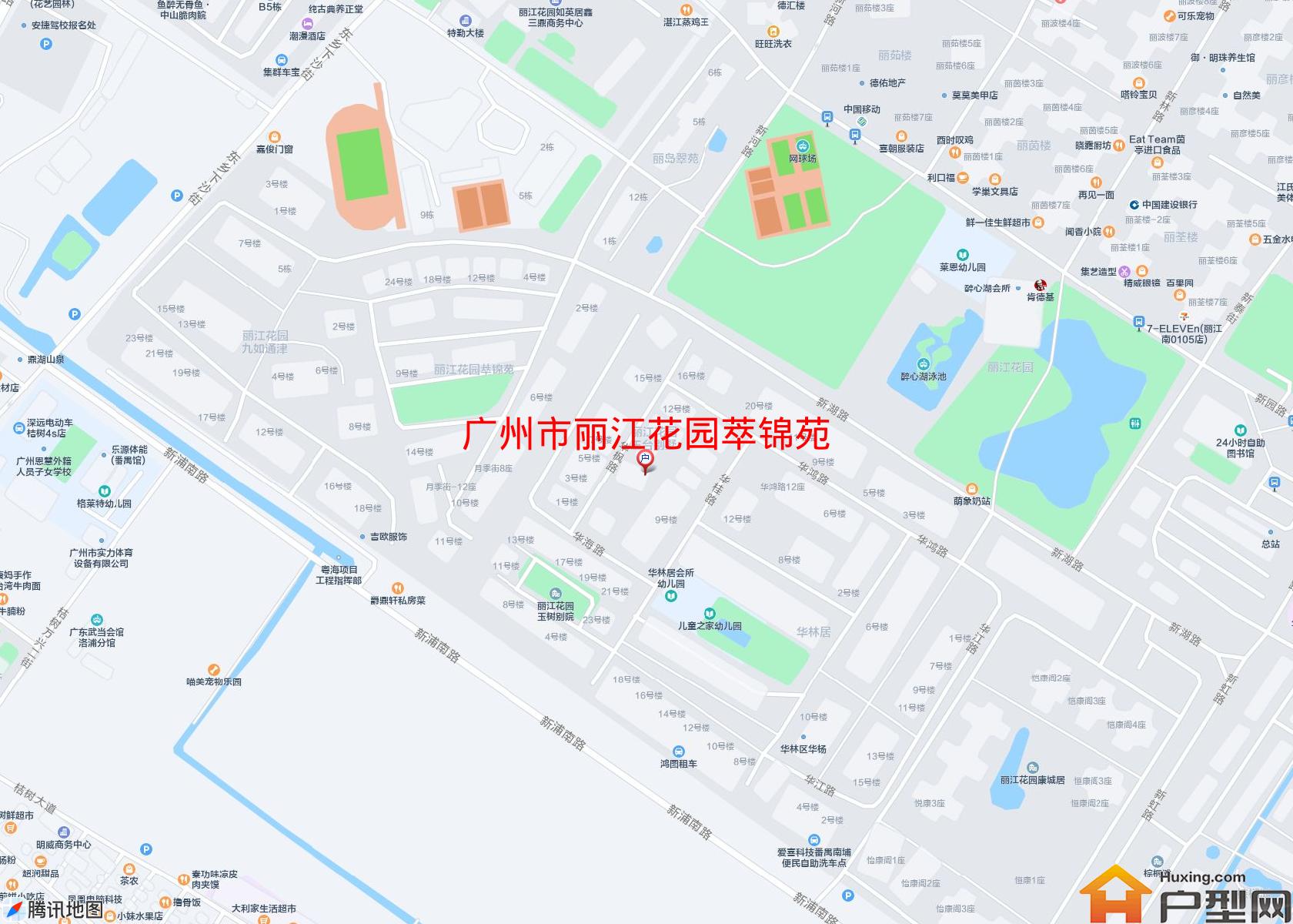 丽江花园萃锦苑小区 - 户型网 丽江花园萃锦苑小区 - 户型网