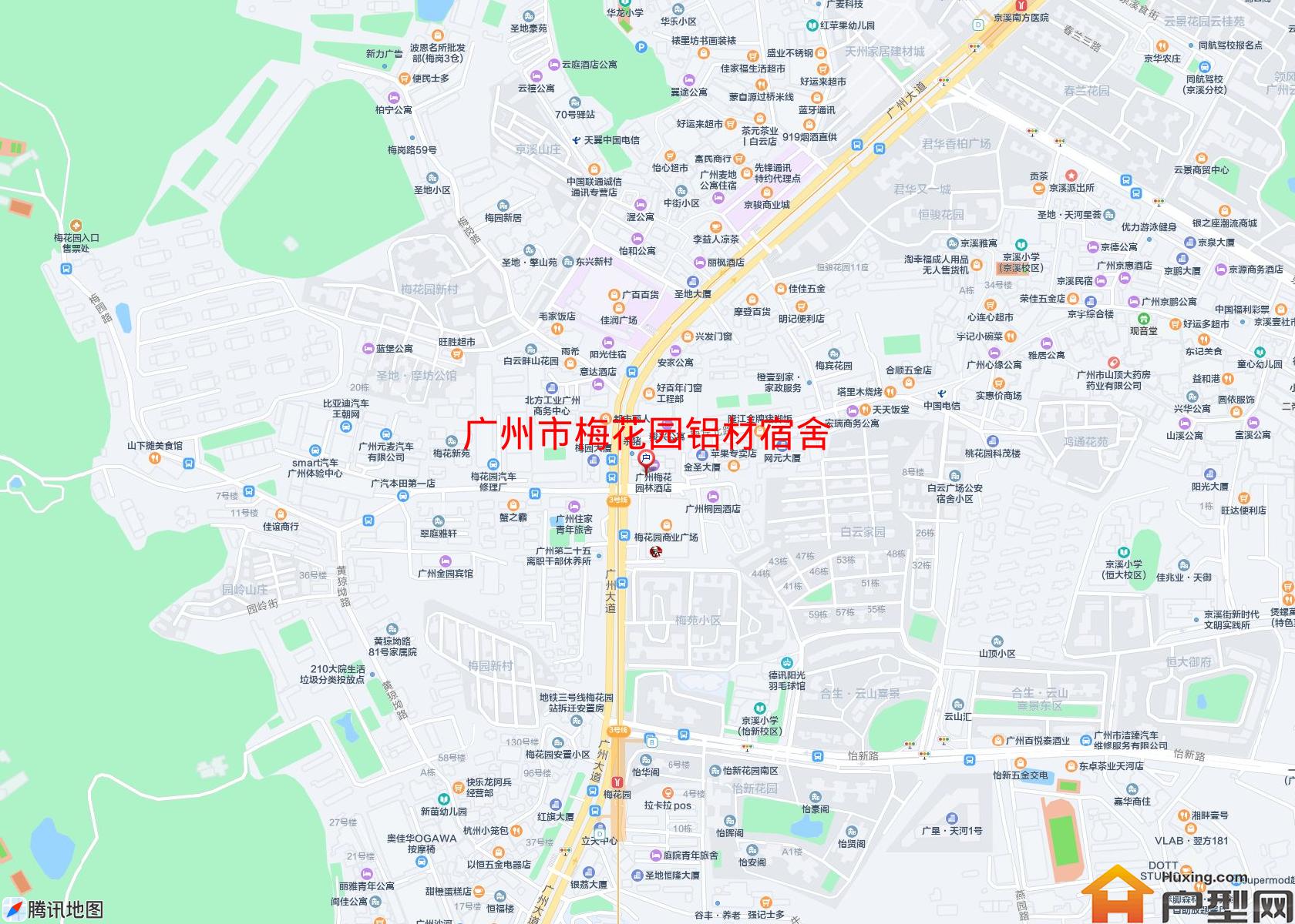 梅花园铝材宿舍小区 - 户型网
