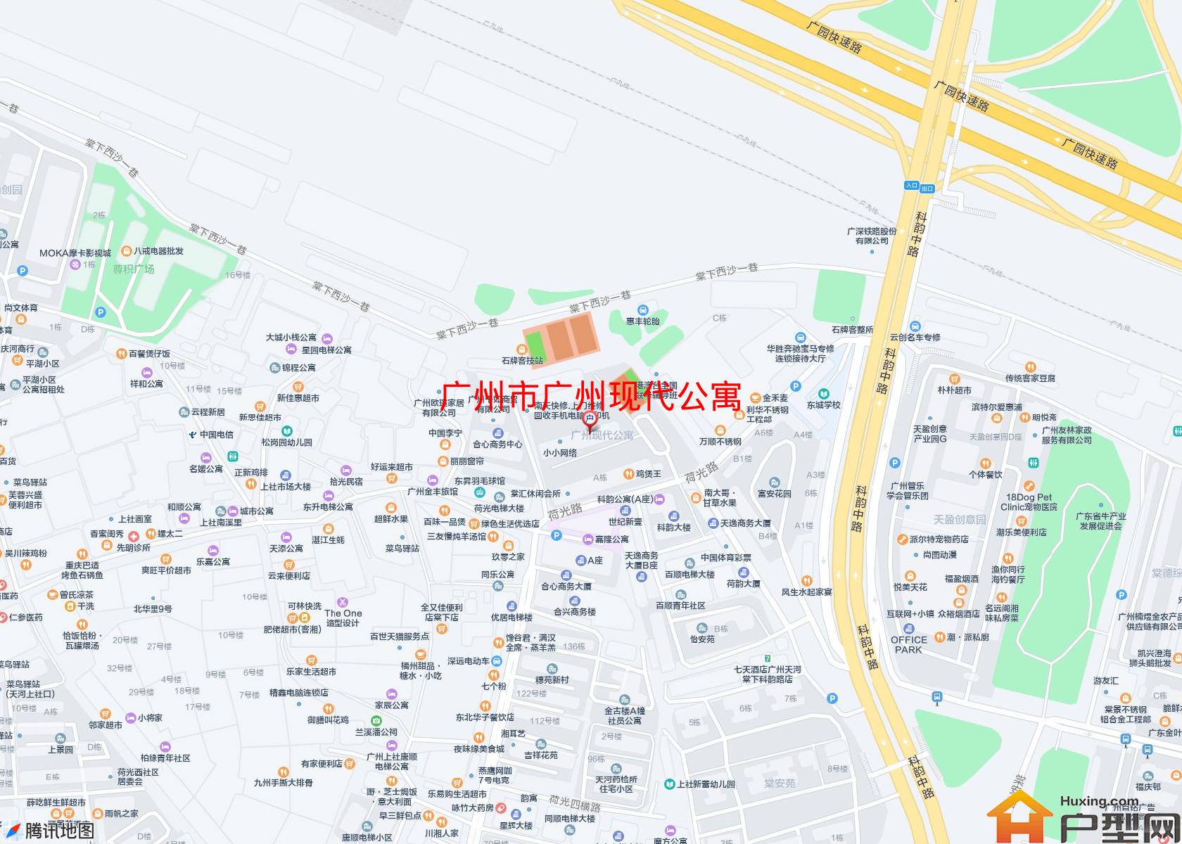 广州现代公寓小区 - 户型网