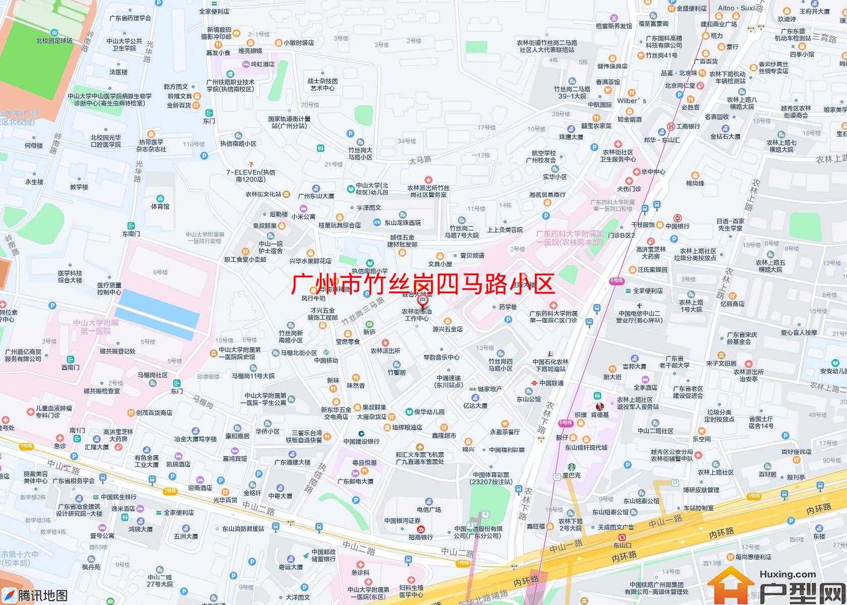 竹丝岗四马路小区小区 - 户型网