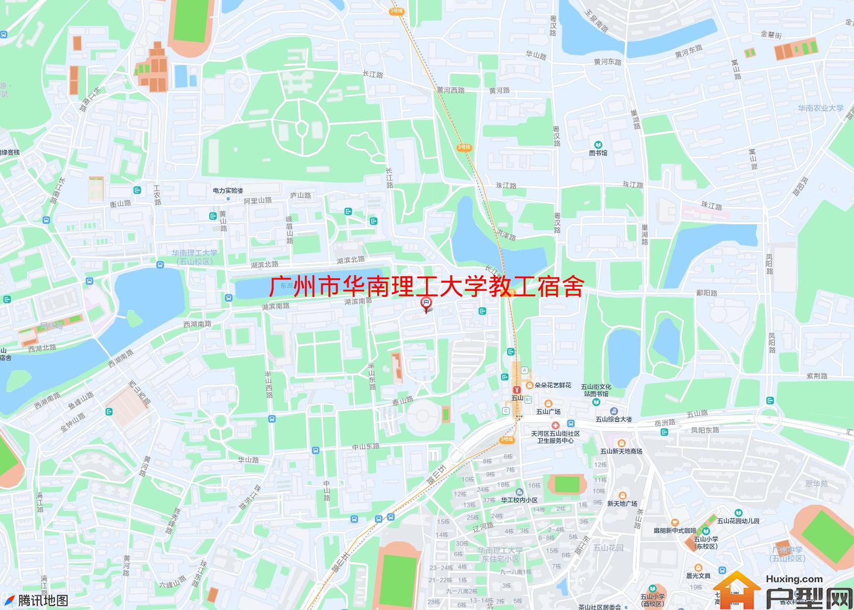 华南理工大学教工宿舍小区 - 户型网