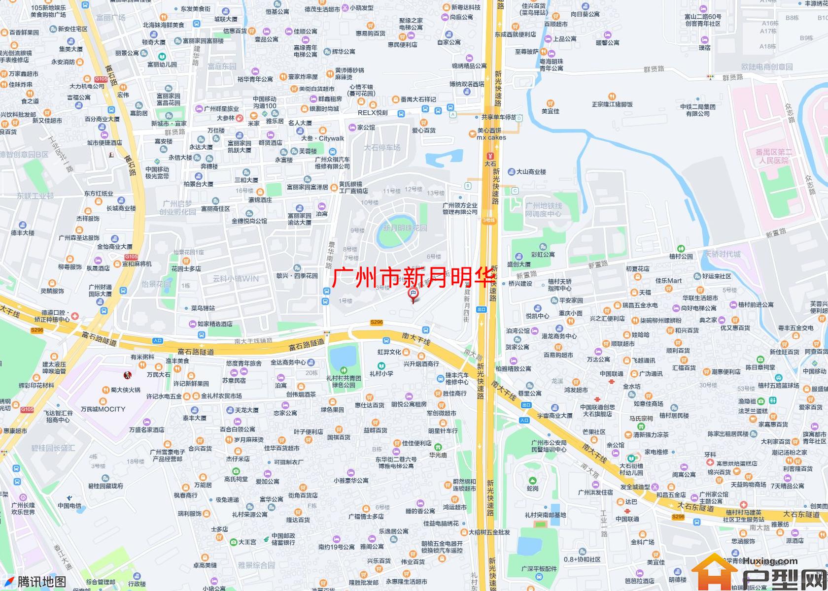 新月明华小区 - 户型网