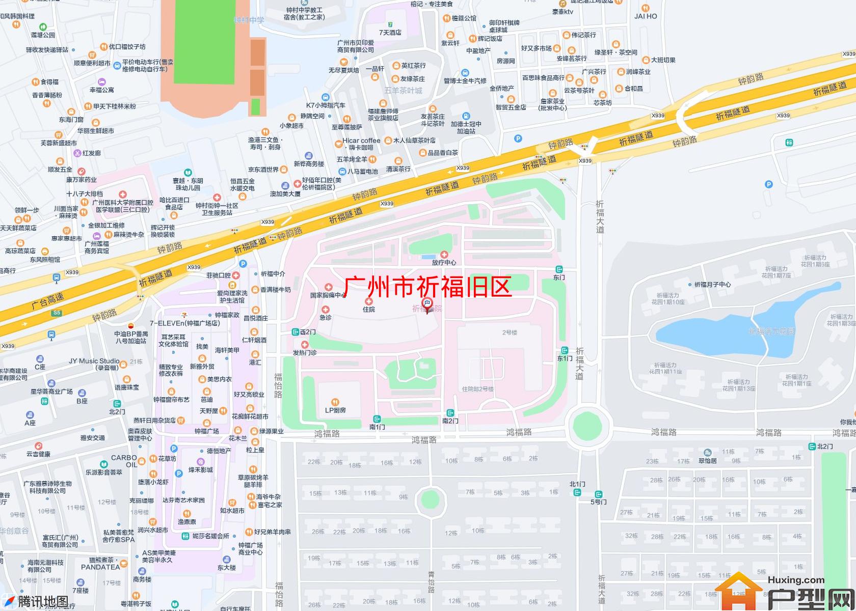 祈福旧区小区 - 户型网