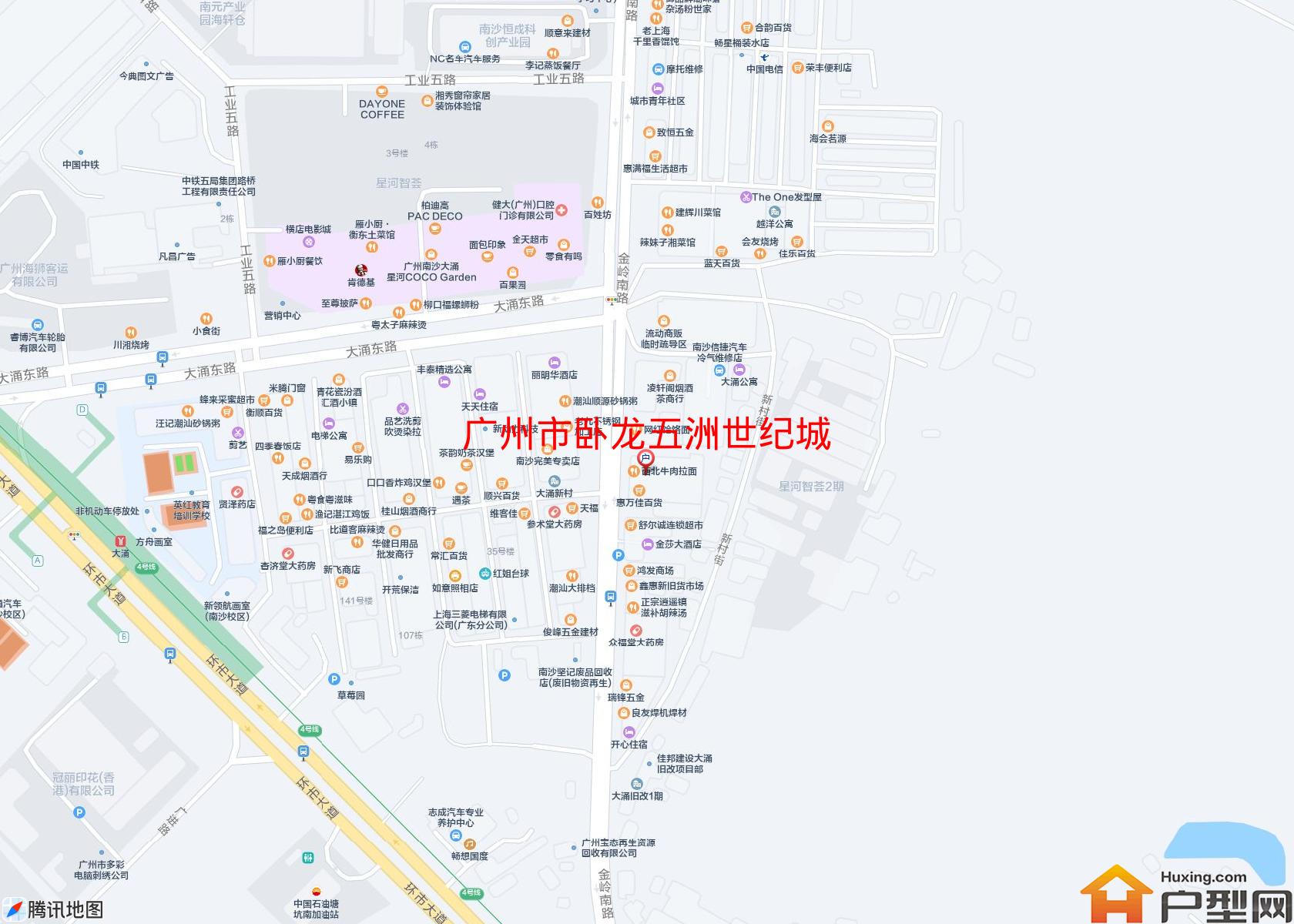卧龙五洲世纪城小区 - 户型网