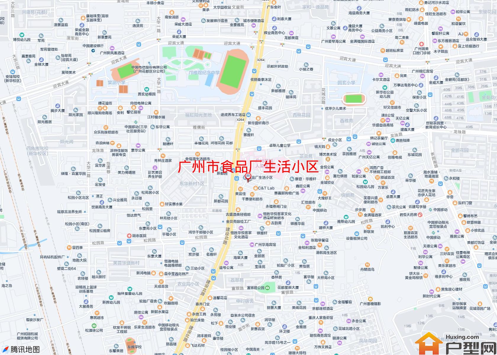 食品厂生活小区小区 - 户型网