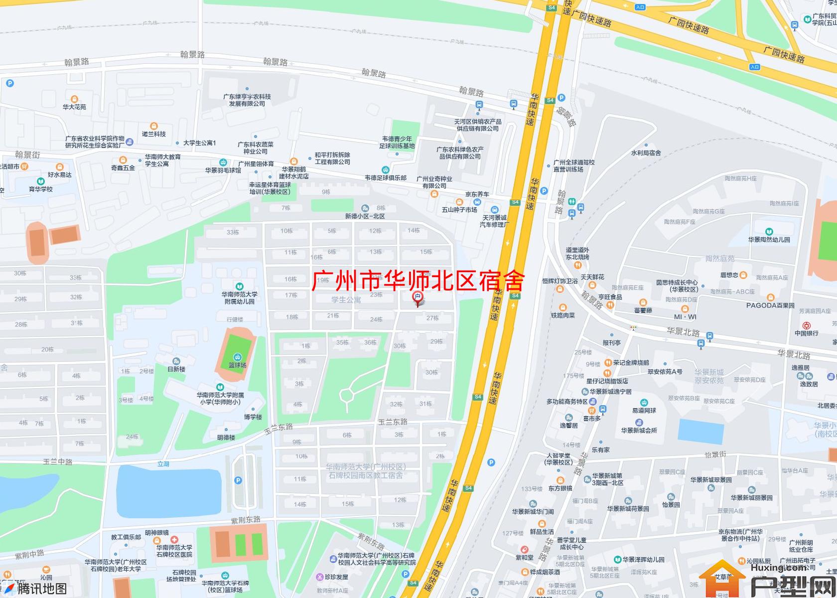 华师北区宿舍小区 - 户型网