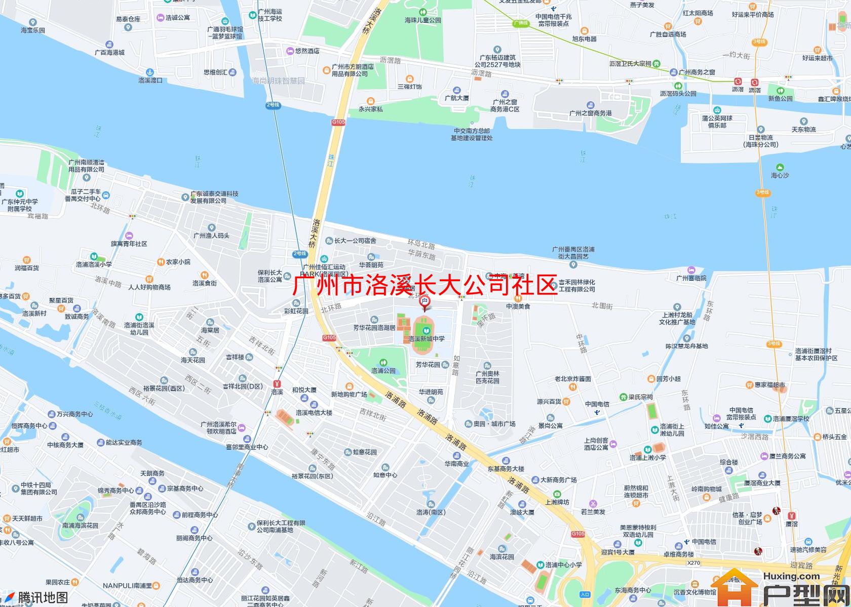 洛溪长大公司社区小区 - 户型网