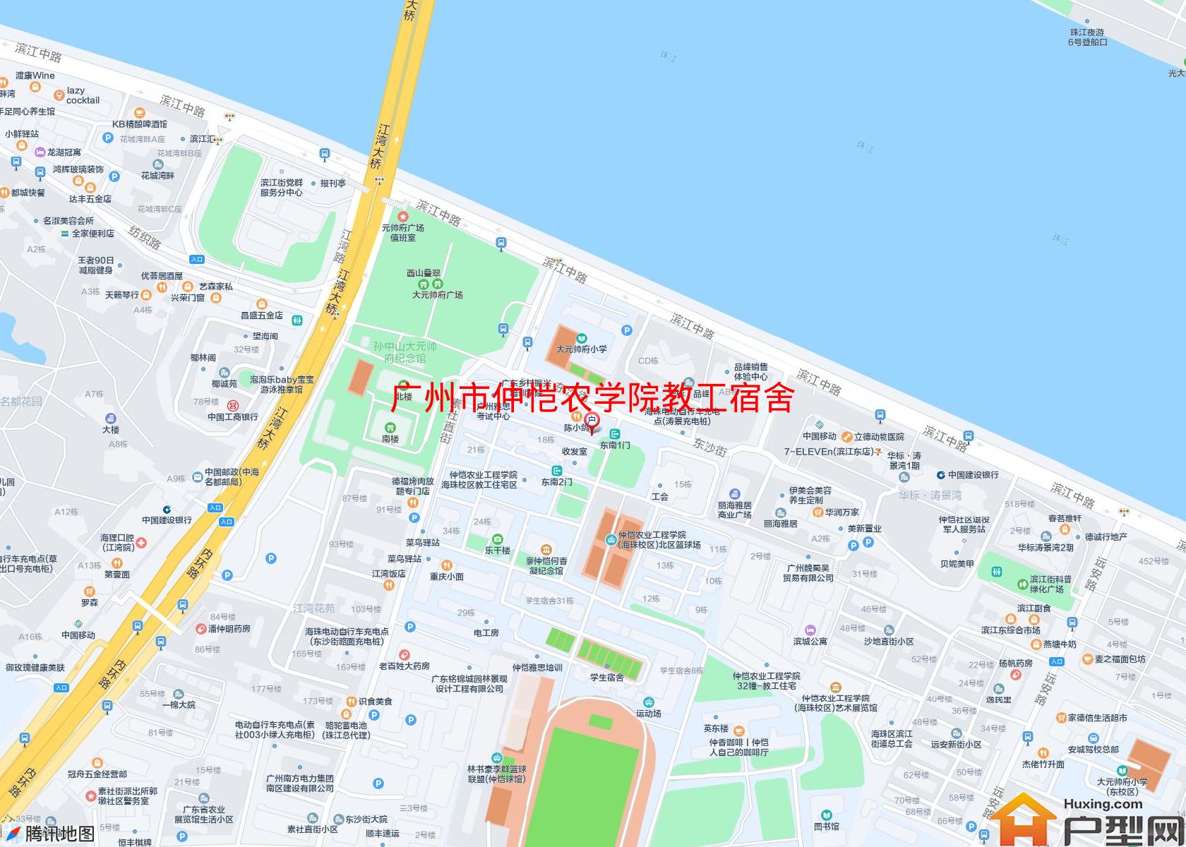 仲恺农学院教工宿舍小区 - 户型网