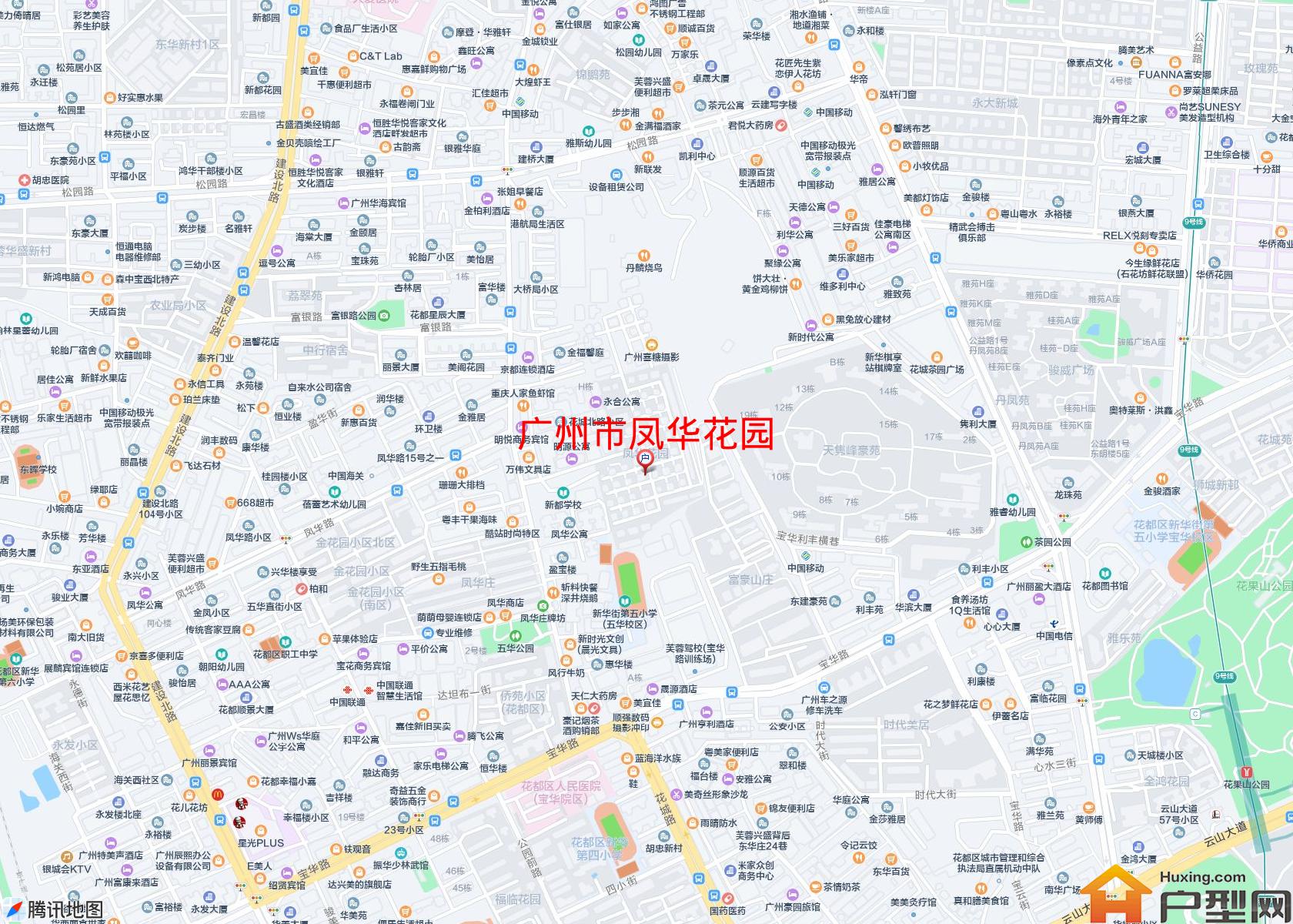 凤华花园小区 - 户型网