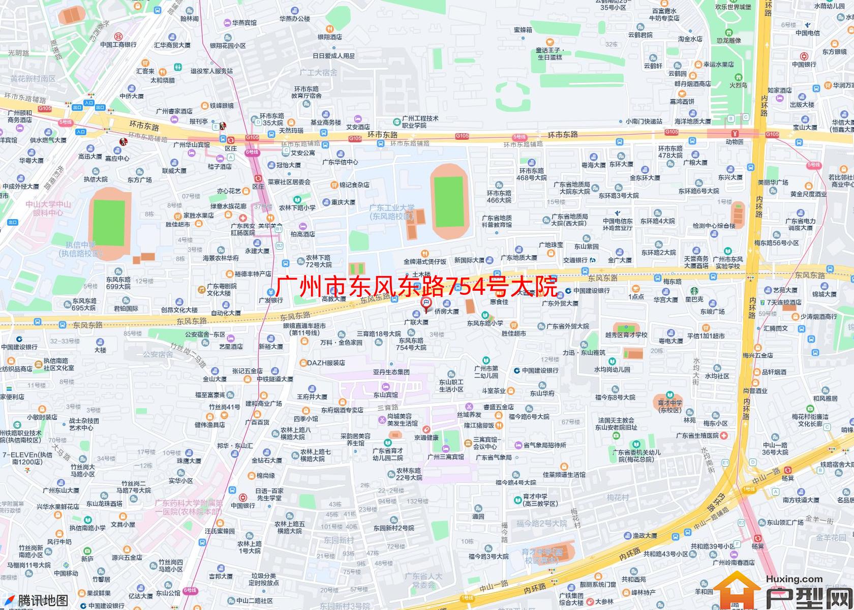 东风东路754号大院小区 - 户型网