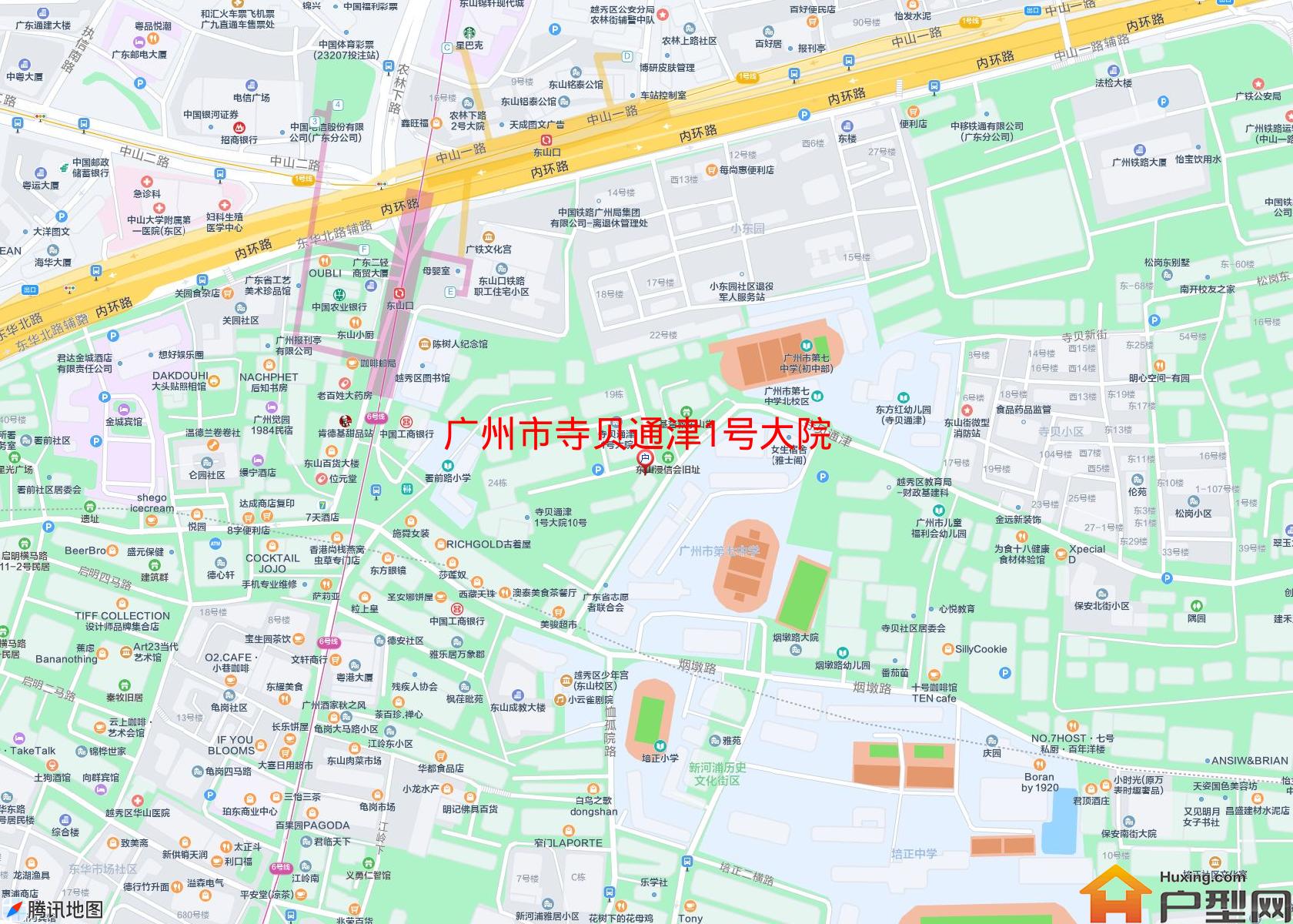 寺贝通津1号大院小区 - 户型网