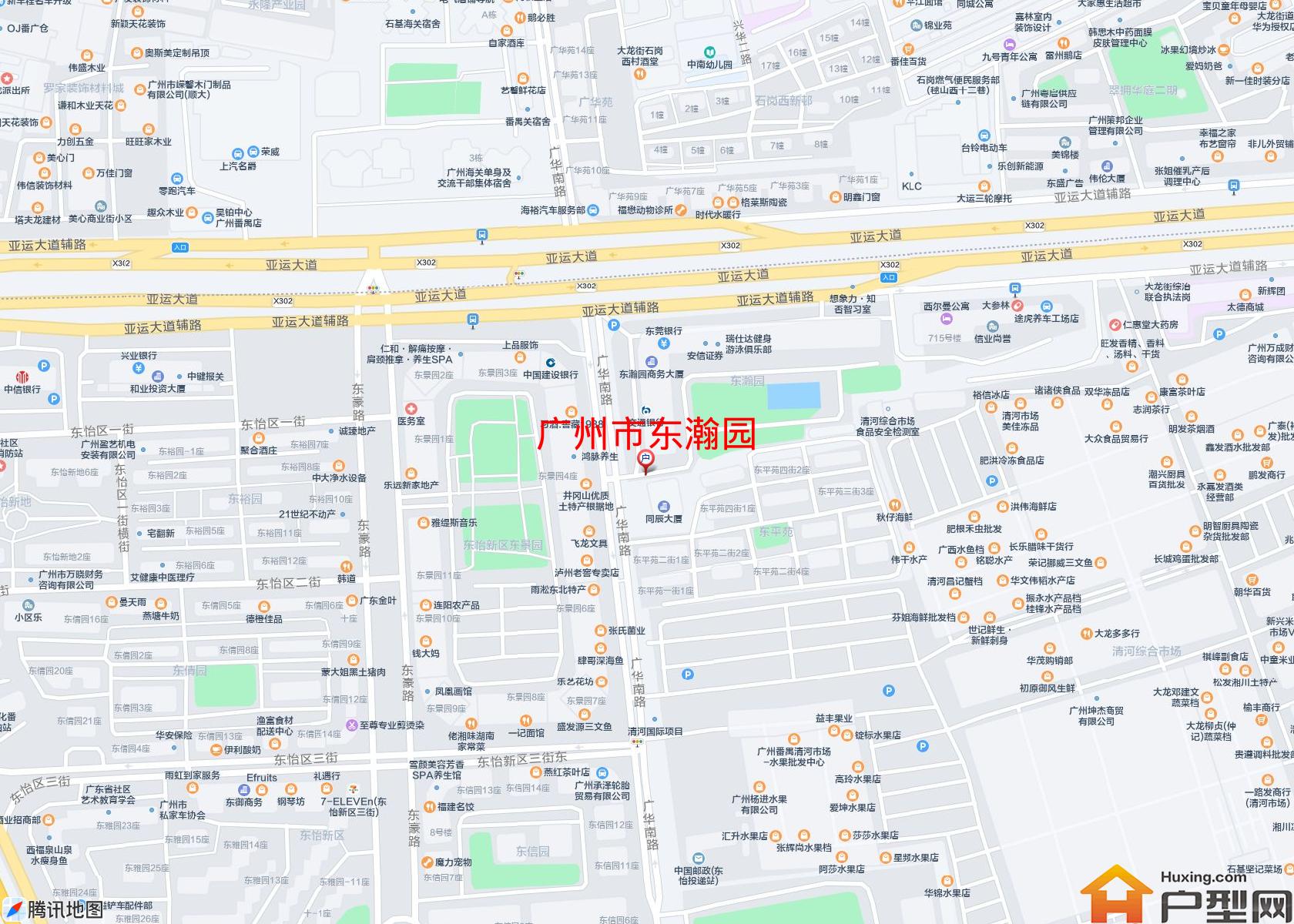 东瀚园小区 - 户型网