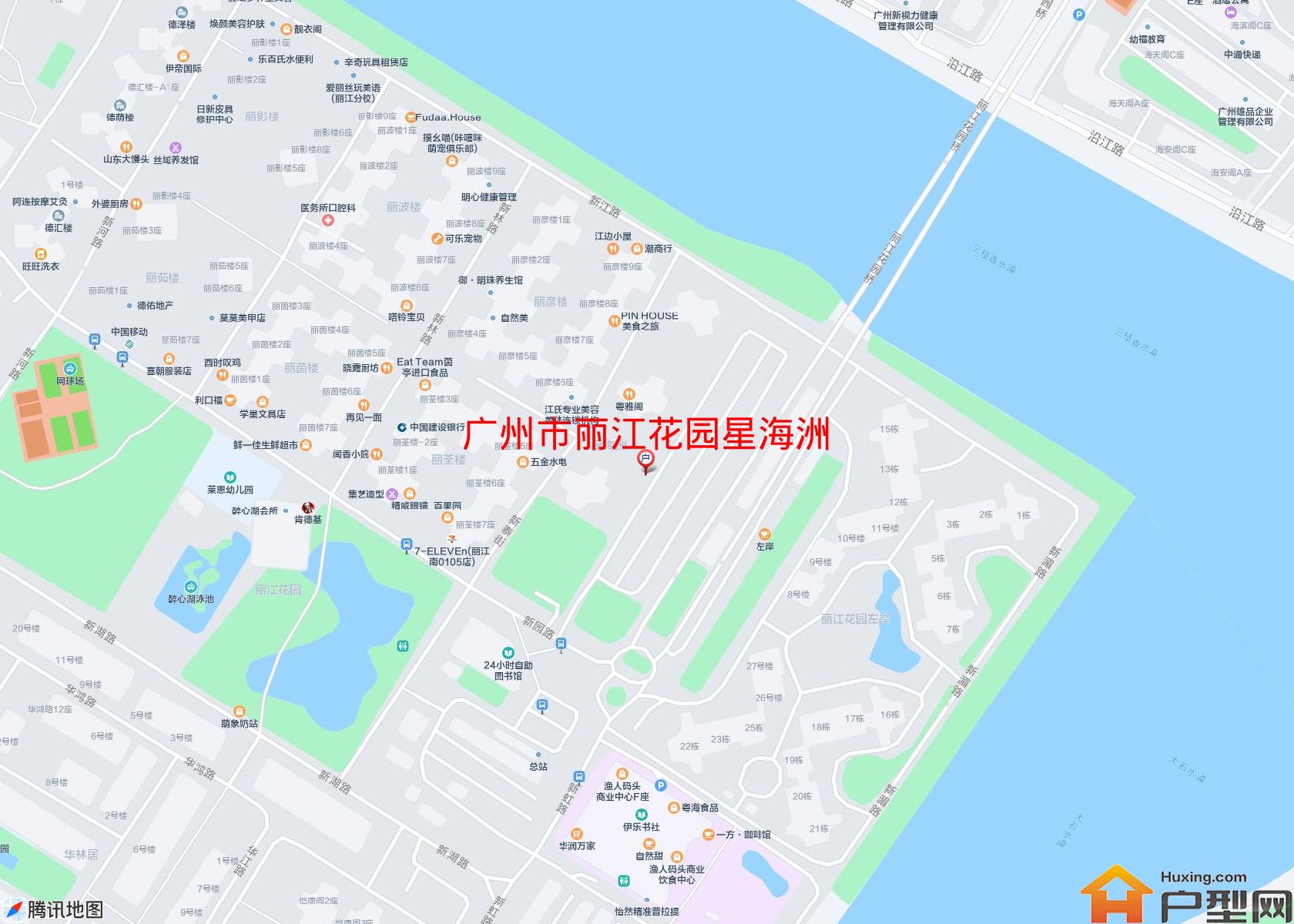 丽江花园星海洲小区 - 户型网