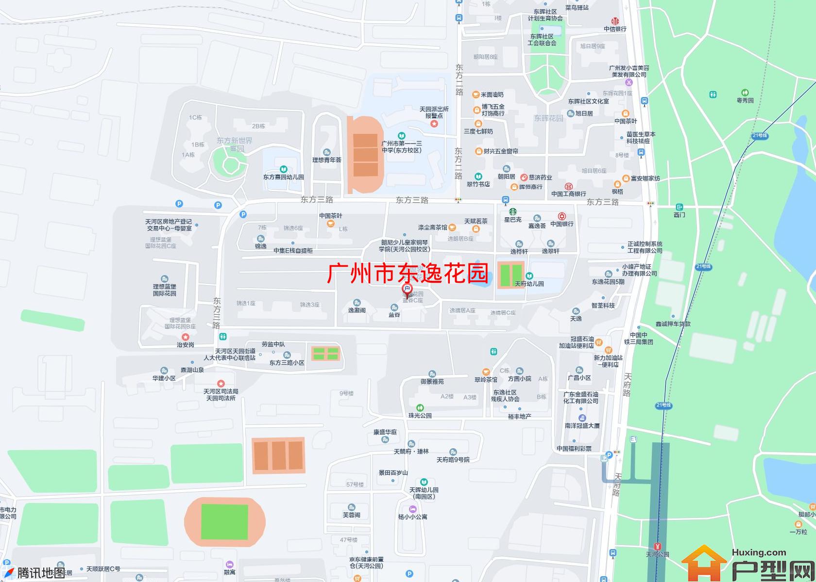 东逸花园小区 - 户型网