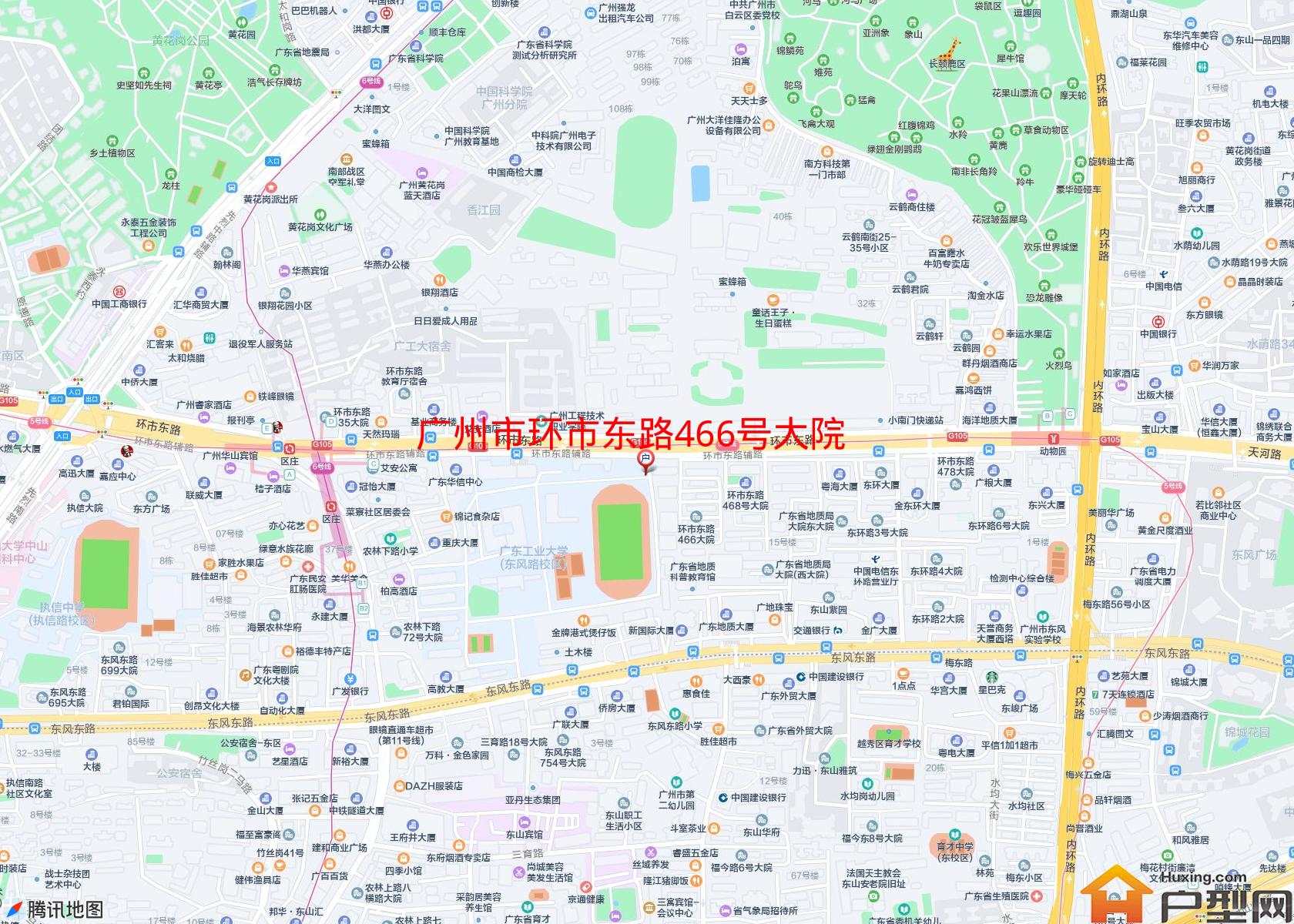环市东路466号大院小区 - 户型网