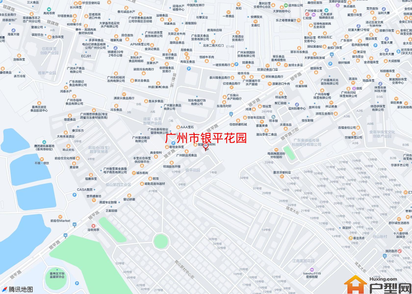 银平花园小区 - 户型网