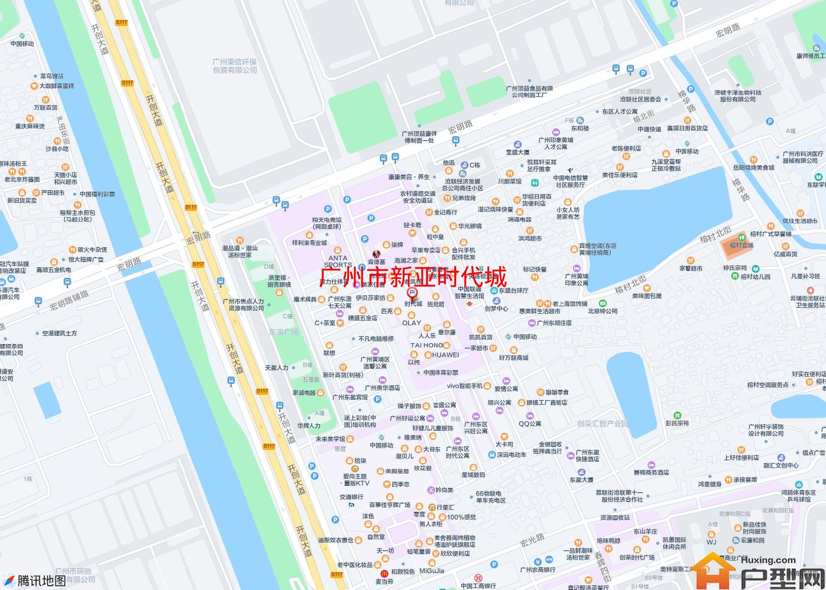 新亚时代城小区 - 户型网