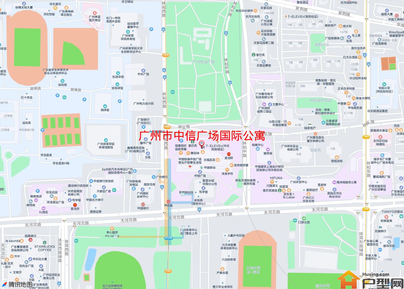 中信广场国际公寓小区 - 户型网