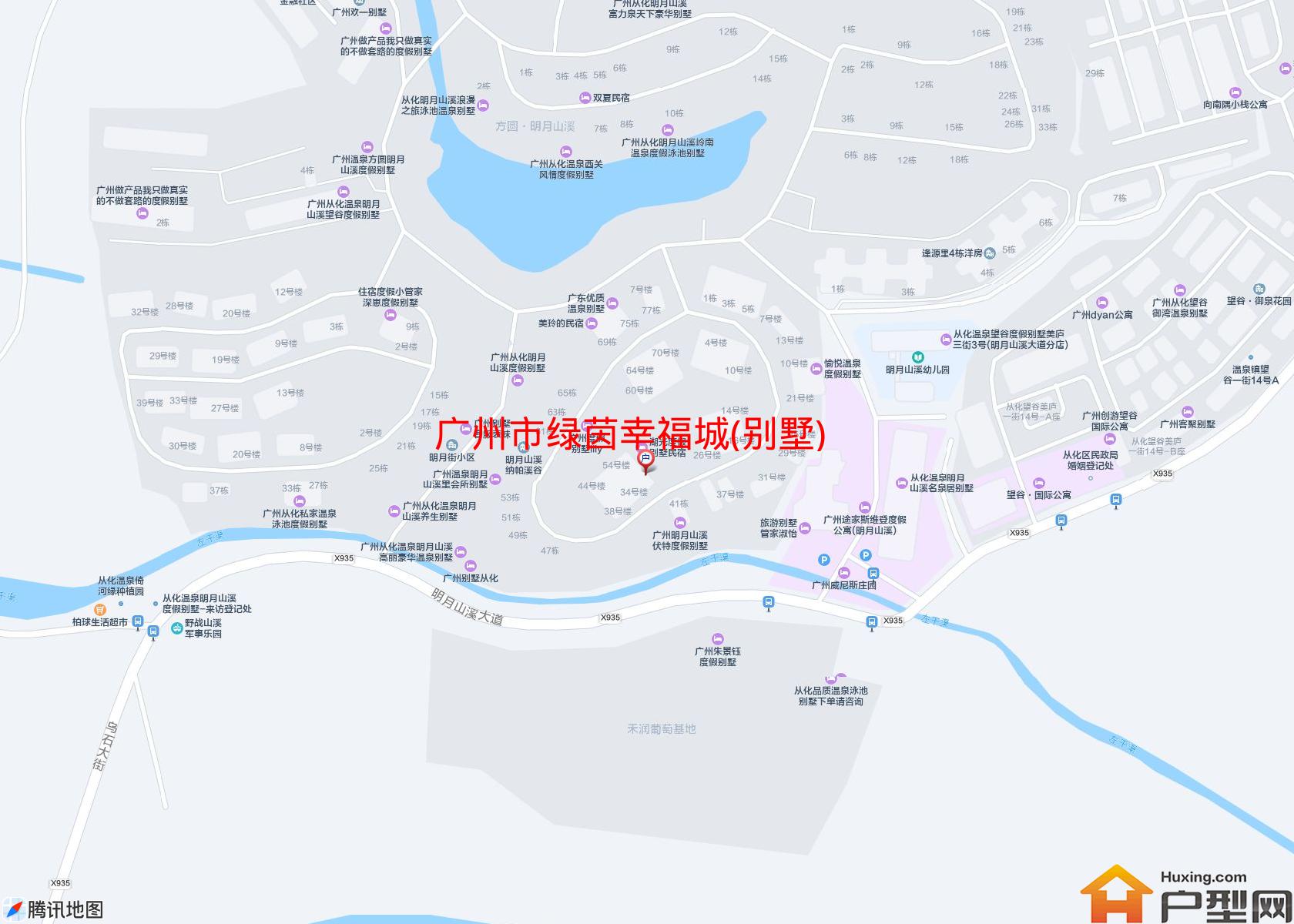 绿茵幸福城(别墅)小区 - 户型网