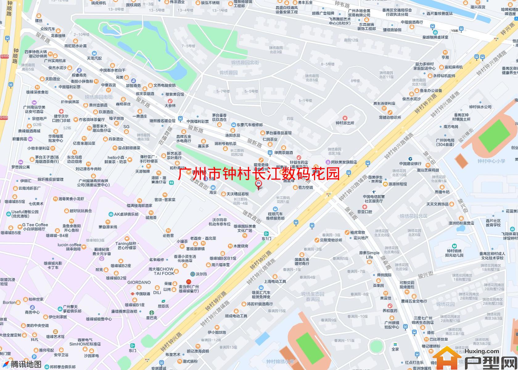 钟村长江数码花园小区 - 户型网