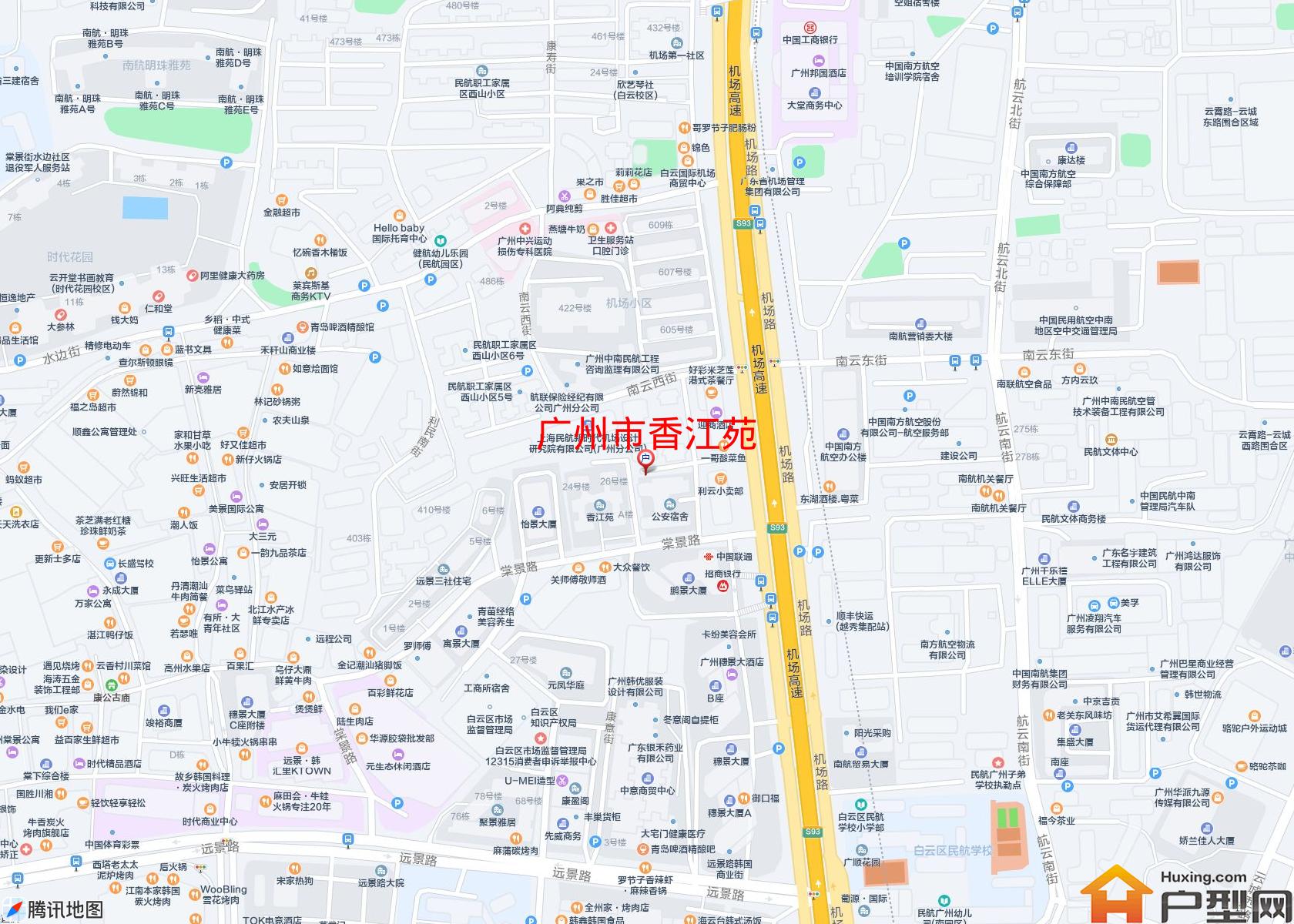 香江苑小区 - 户型网
