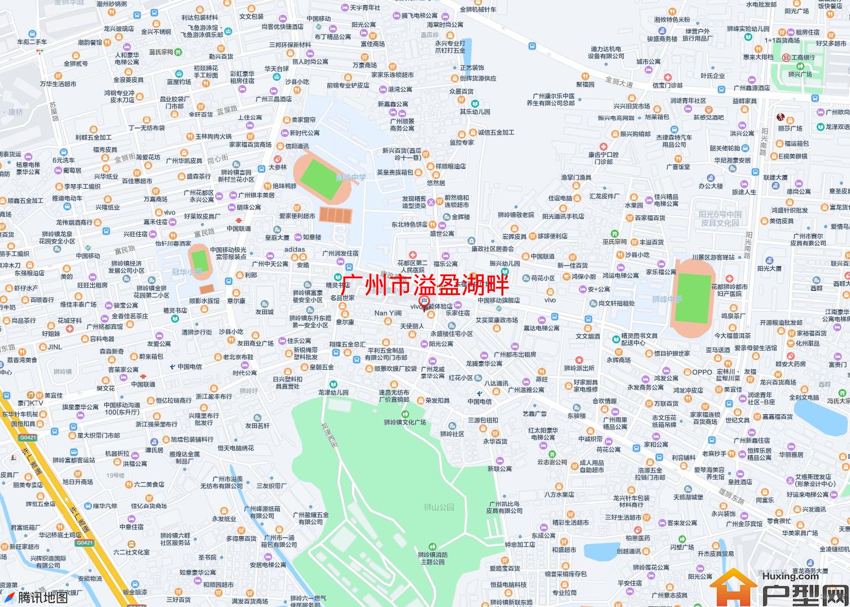 溢盈湖畔小区 - 户型网