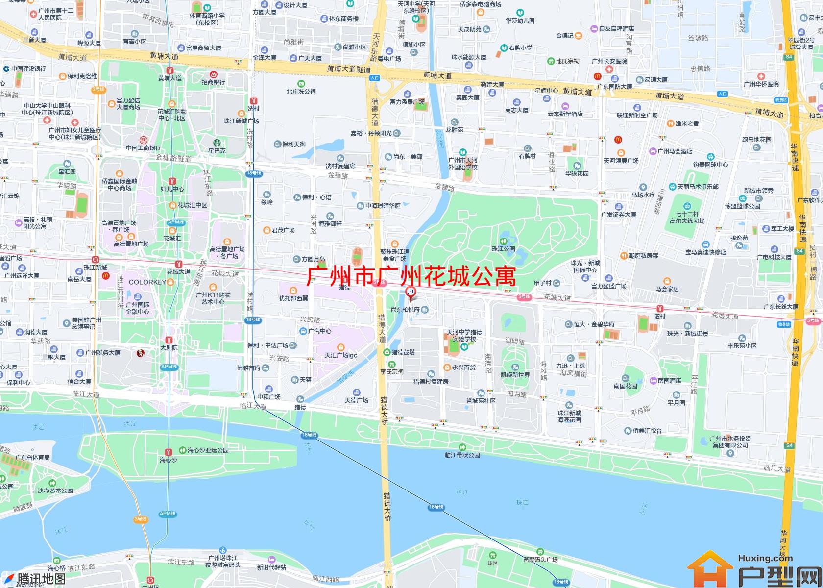 广州花城公寓小区 - 户型网