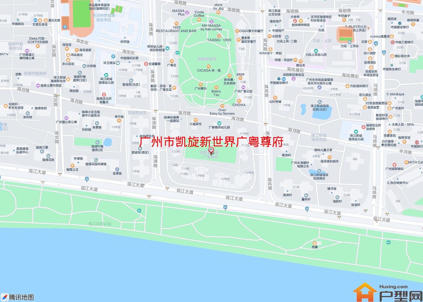 凯旋新世界广粤尊府小区 - 户型网