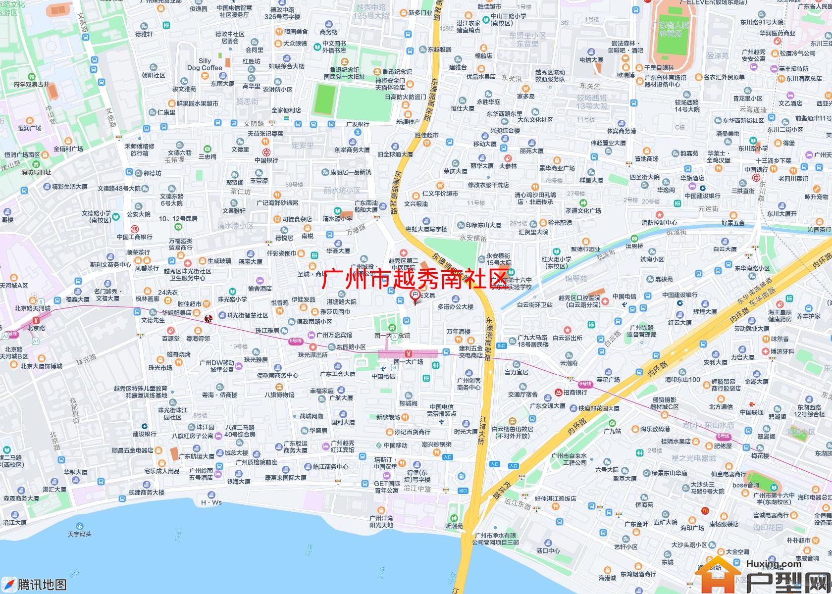 越秀南社区小区 - 户型网