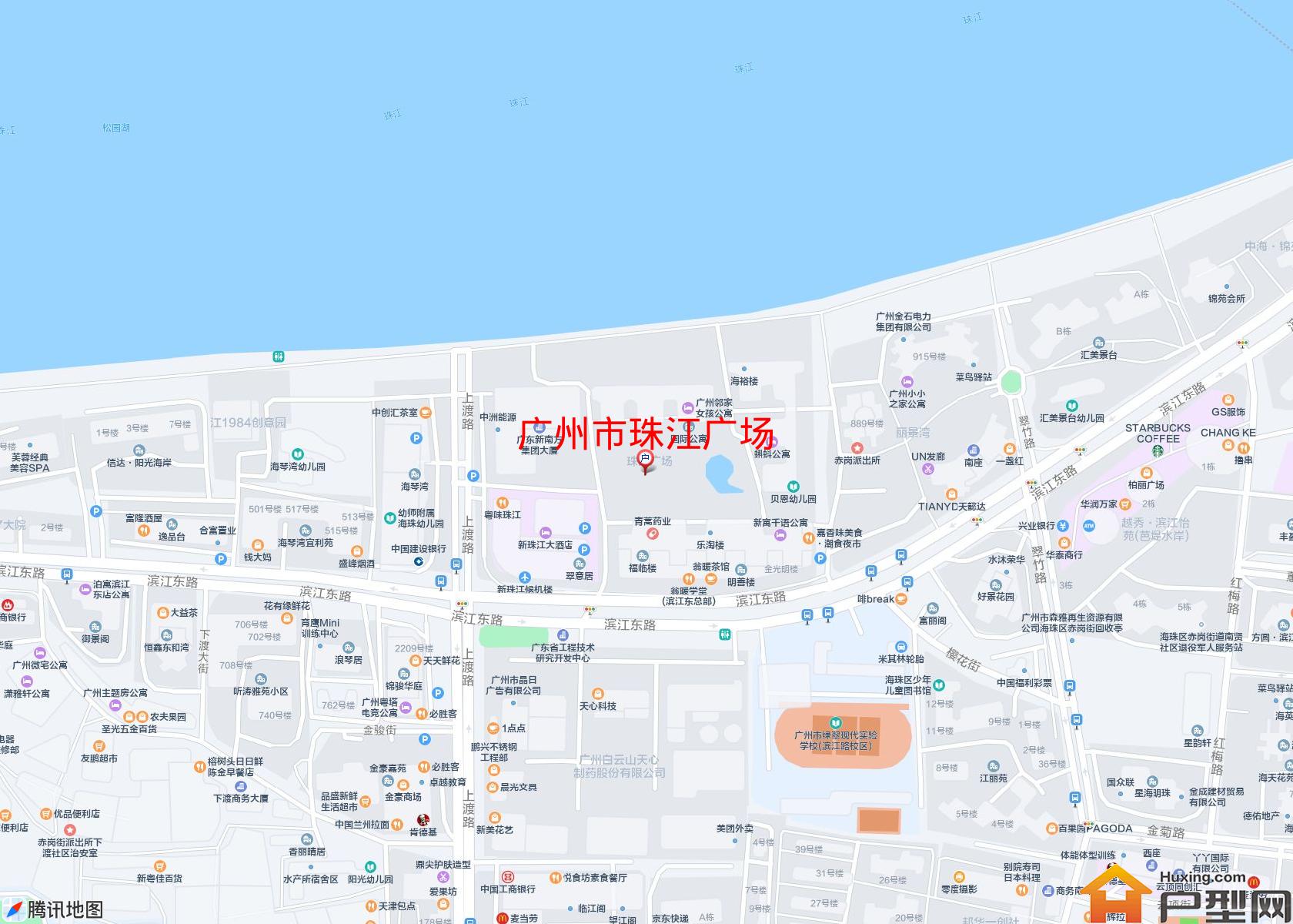 珠江广场小区 - 户型网