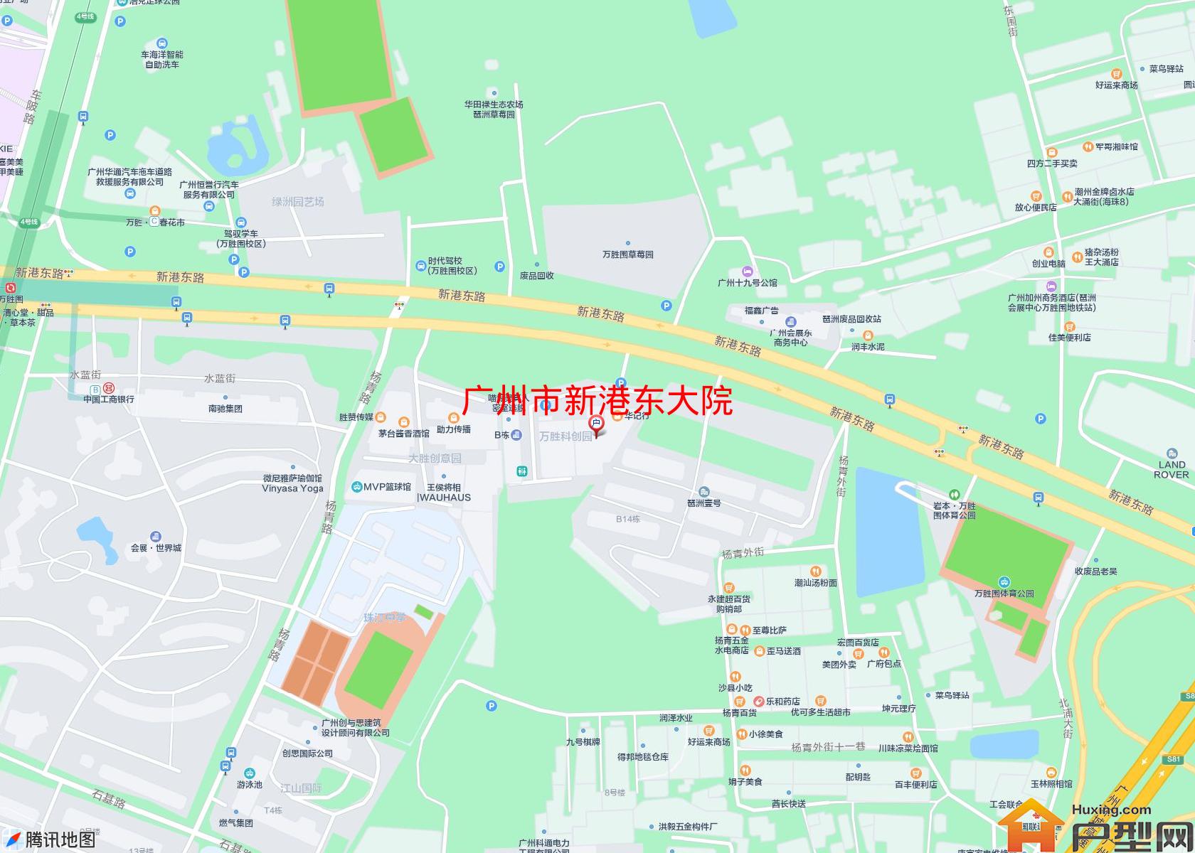 新港东大院小区 - 户型网