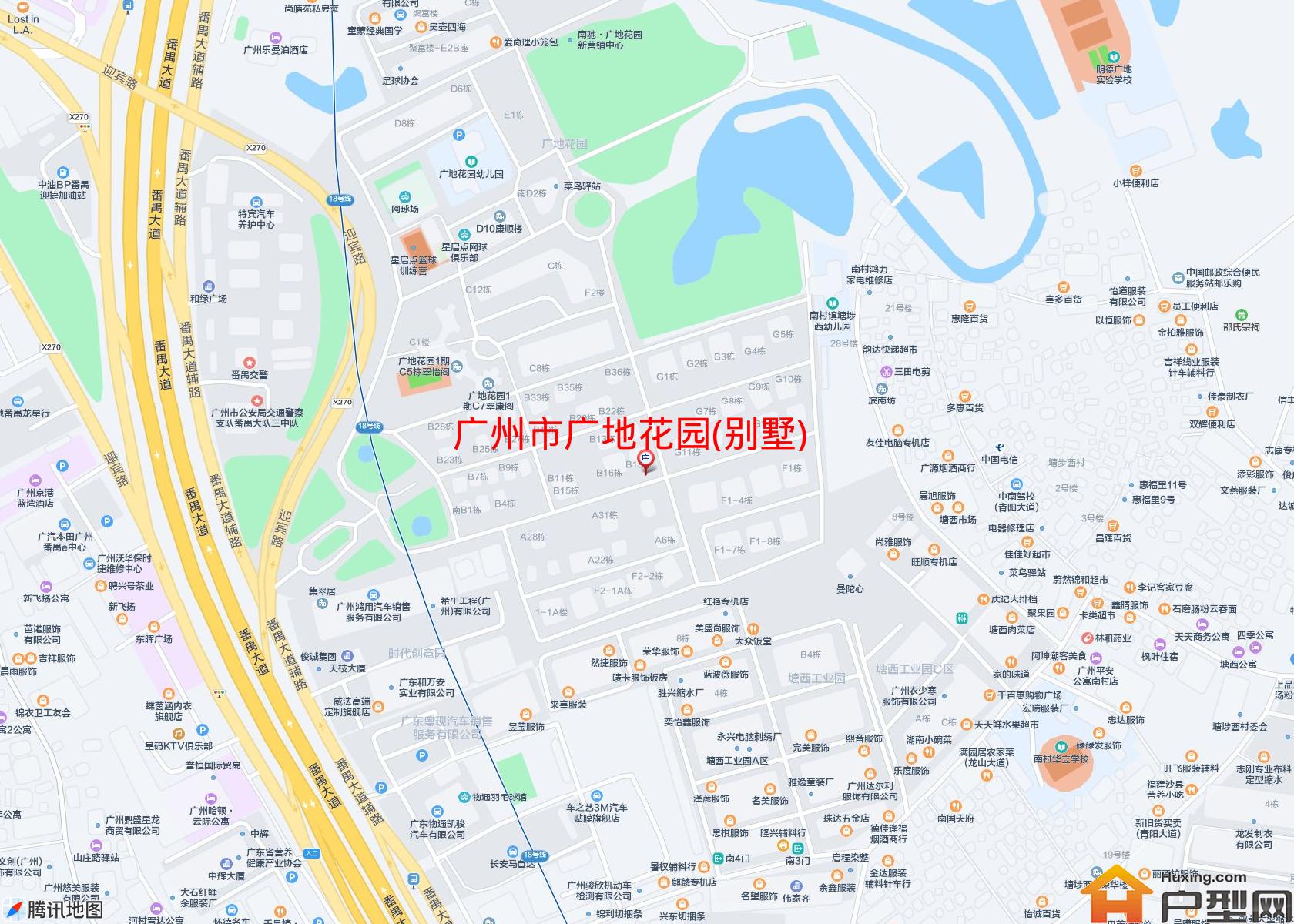 广地花园(别墅)小区 - 户型网