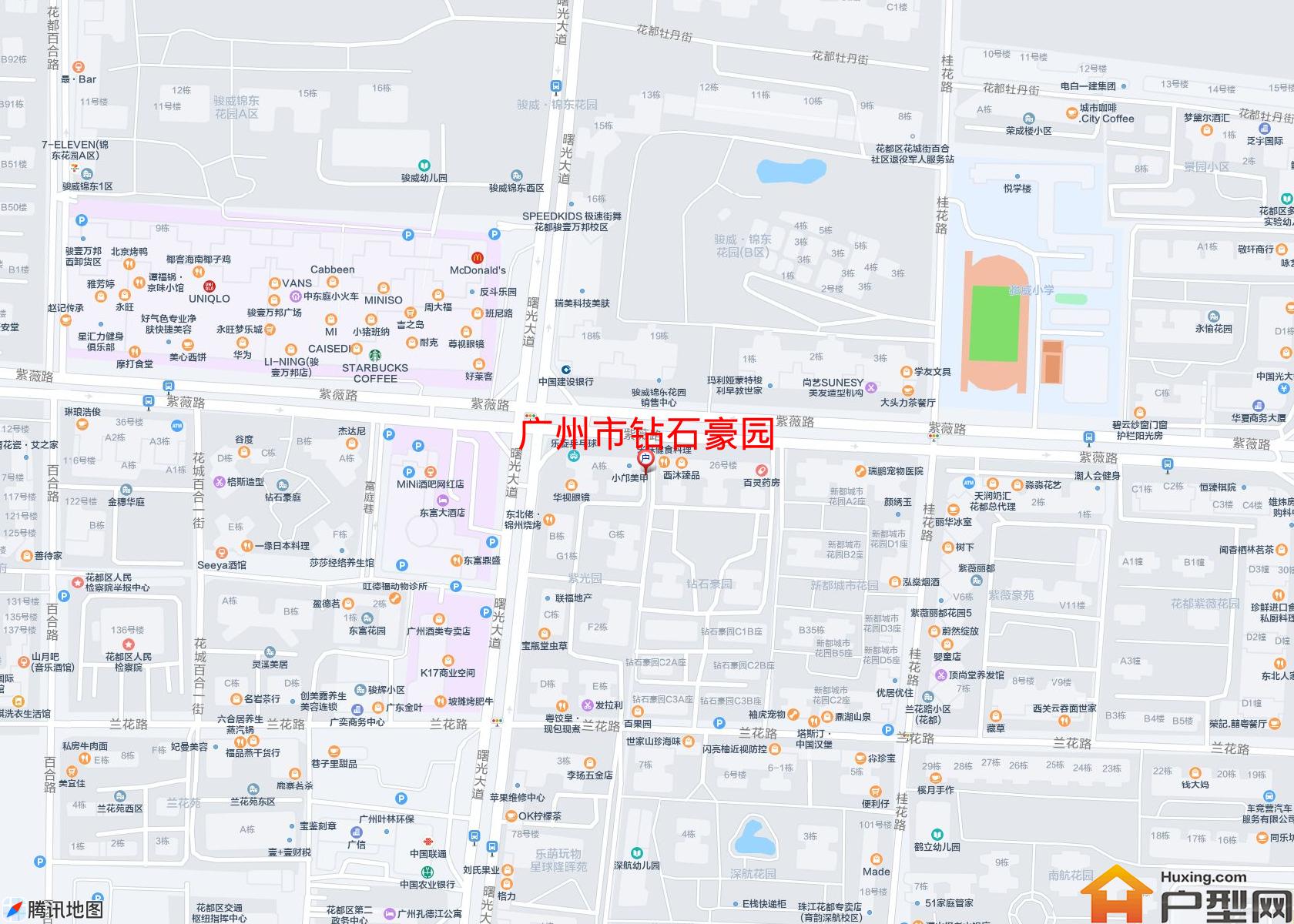 钻石豪园小区 - 户型网 钻石豪园小区 - 户型网