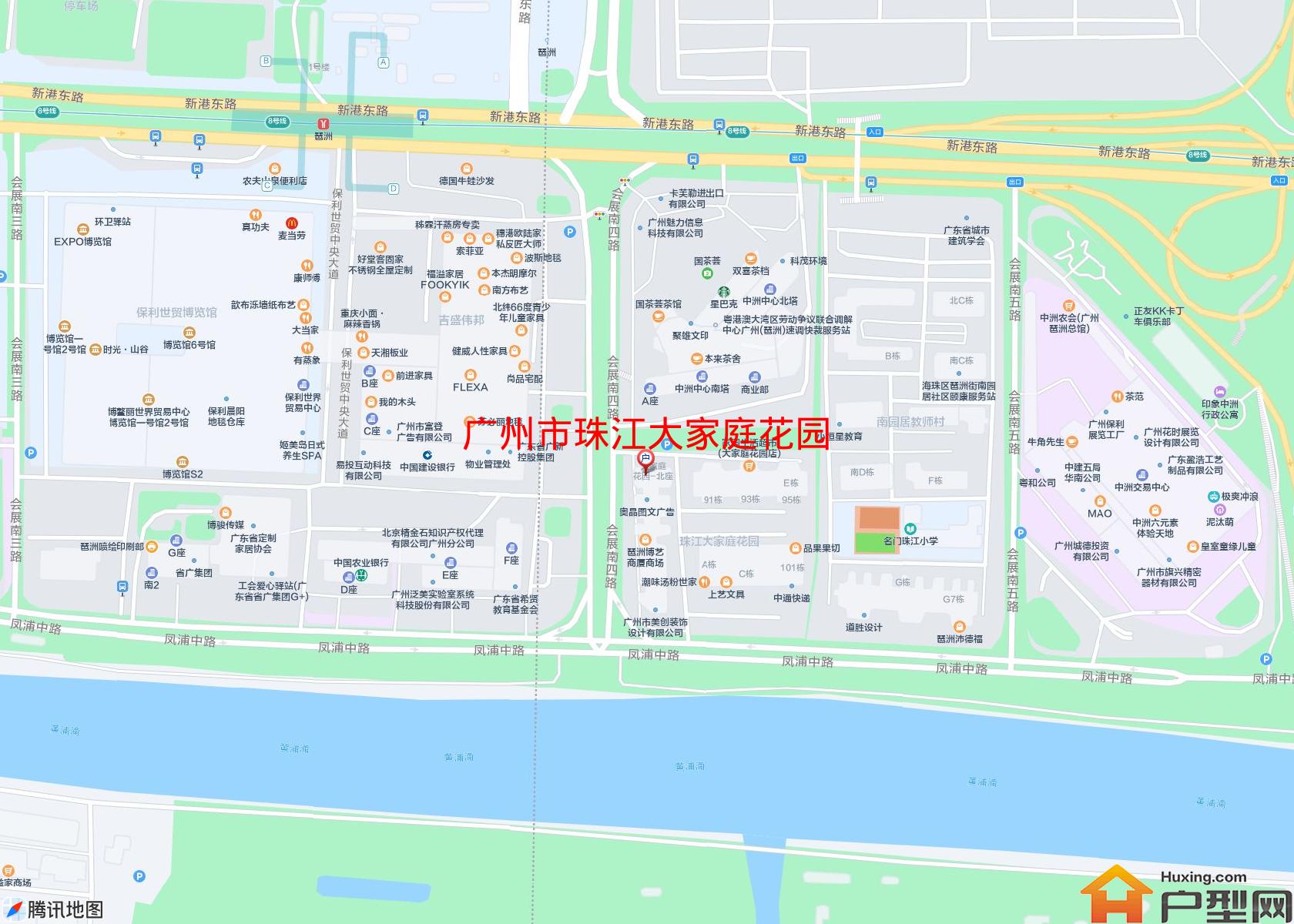 珠江大家庭花园小区 - 户型网