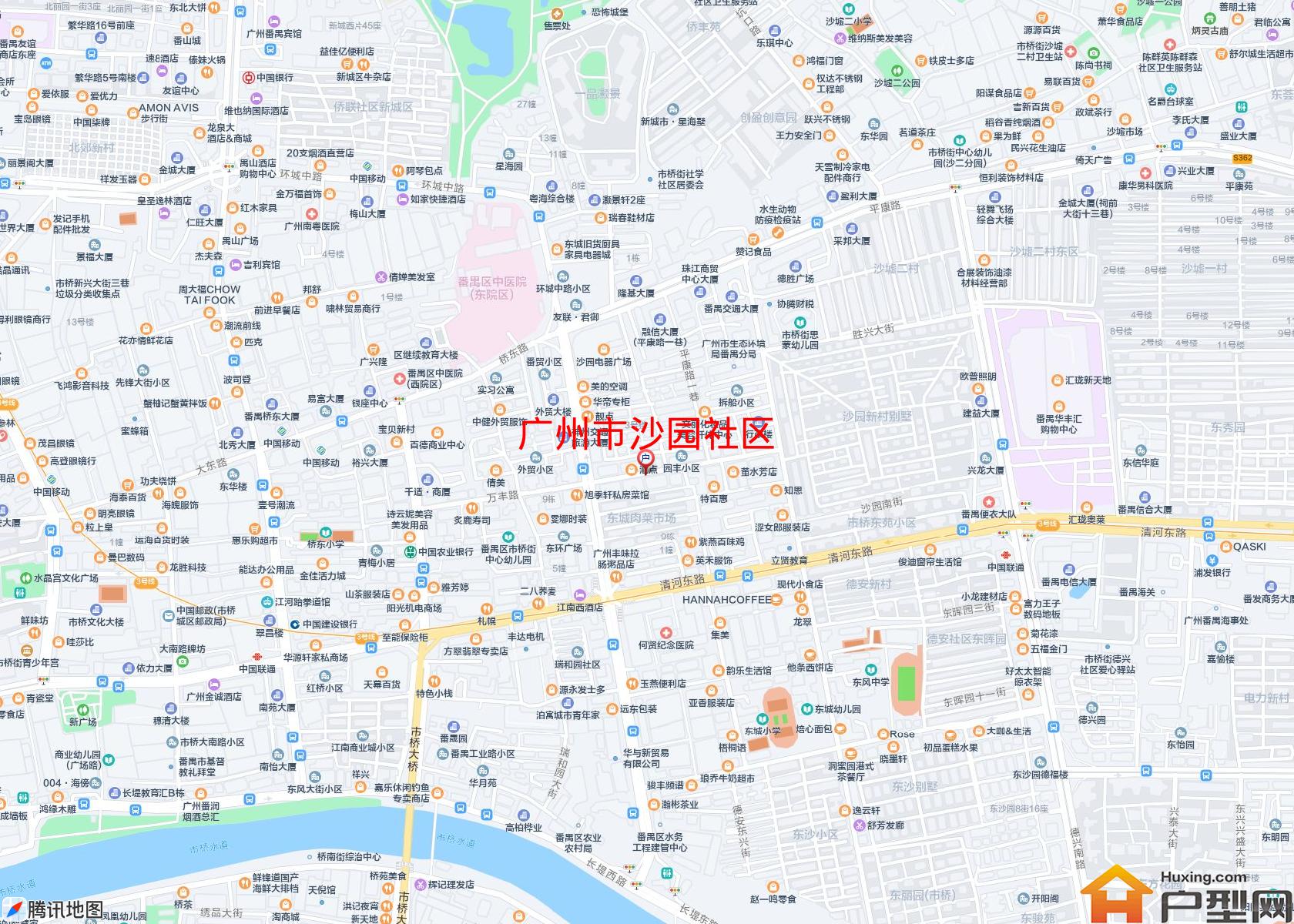 沙园社区小区 - 户型网