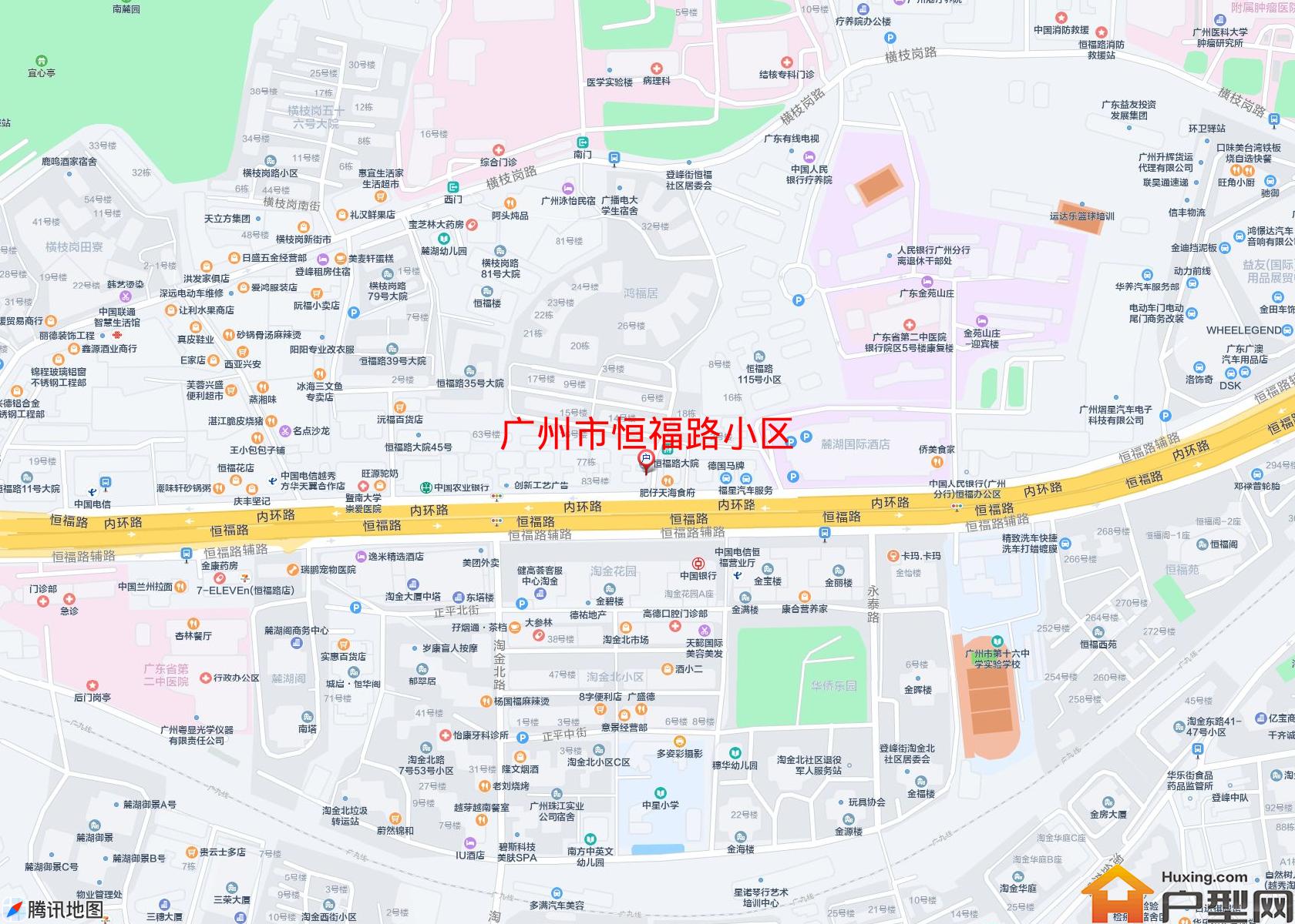 恒福路小区小区 - 户型网