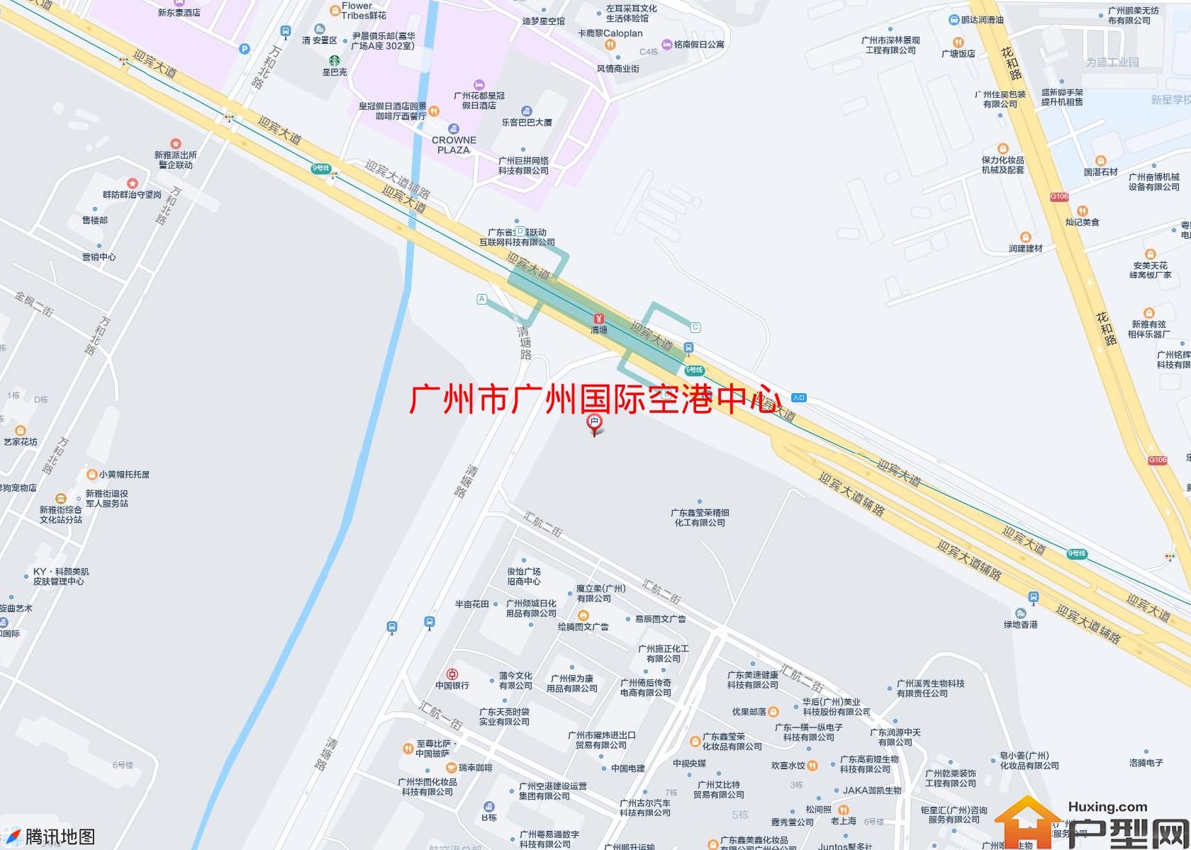 广州国际空港中心小区 - 户型网
