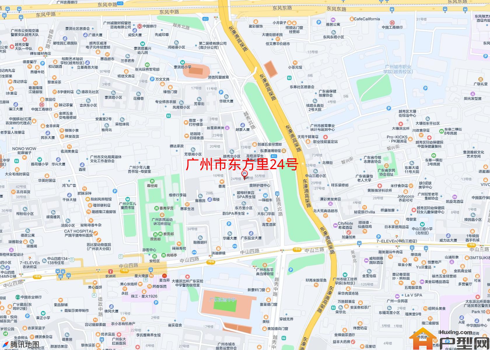 东方里24号小区 - 户型网