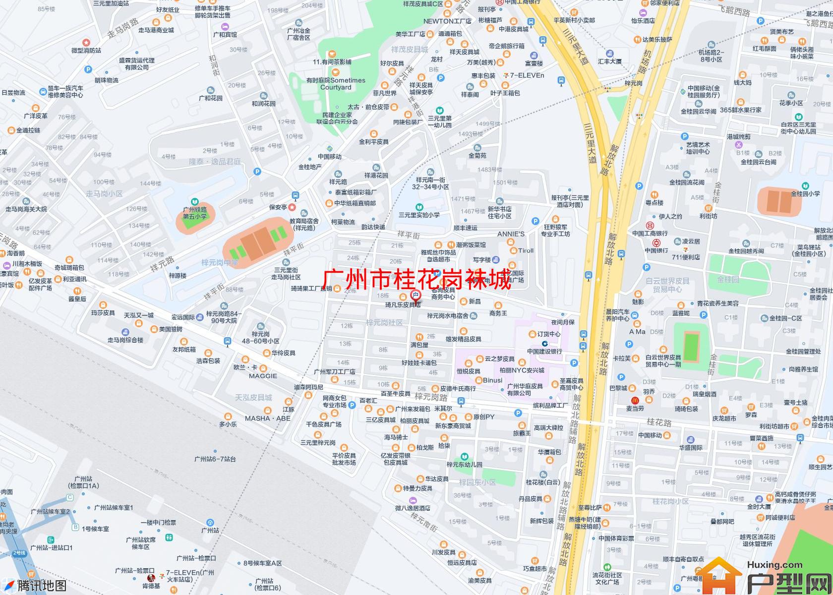 桂花岗袜城小区 - 户型网