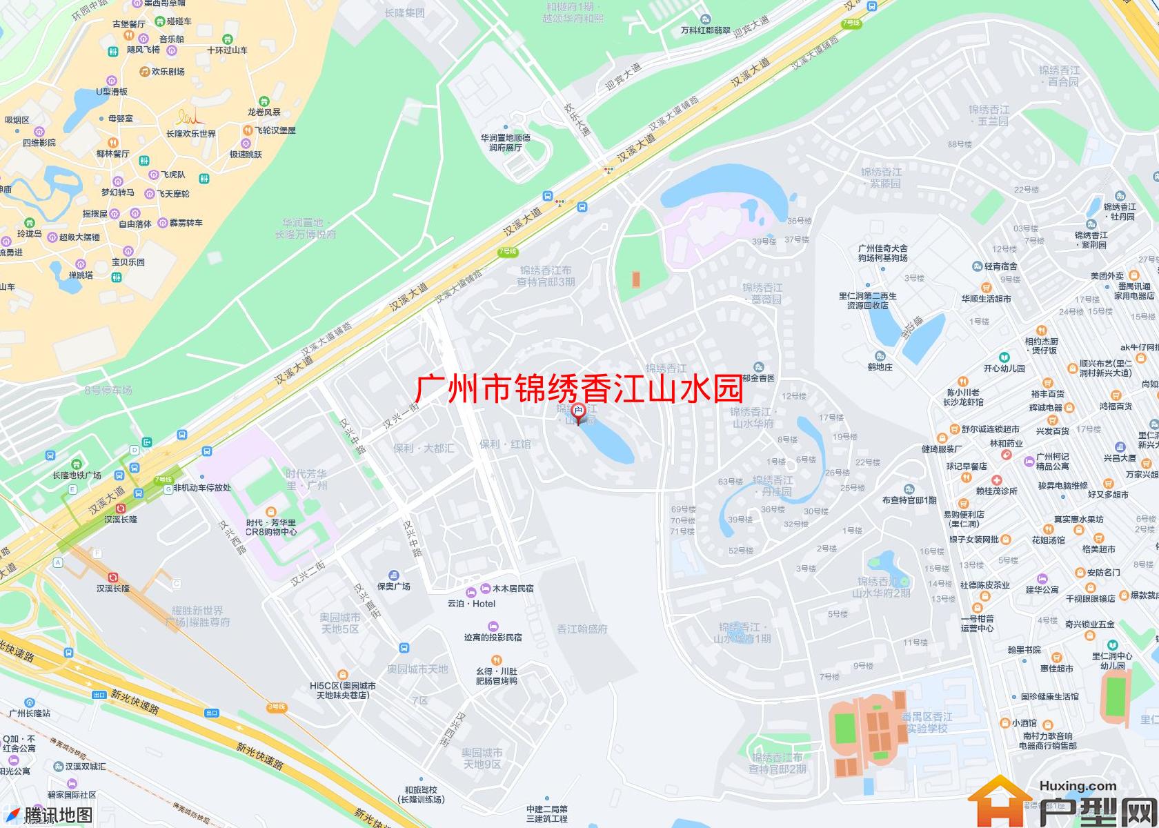 锦绣香江山水园小区 - 户型网