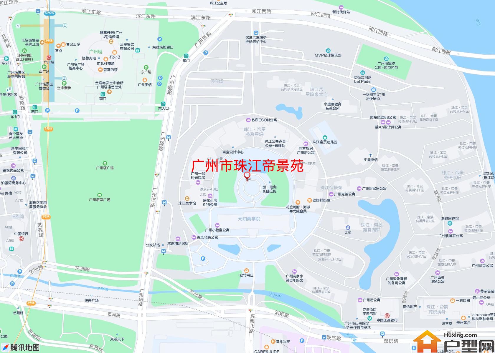 珠江帝景苑小区 - 户型网