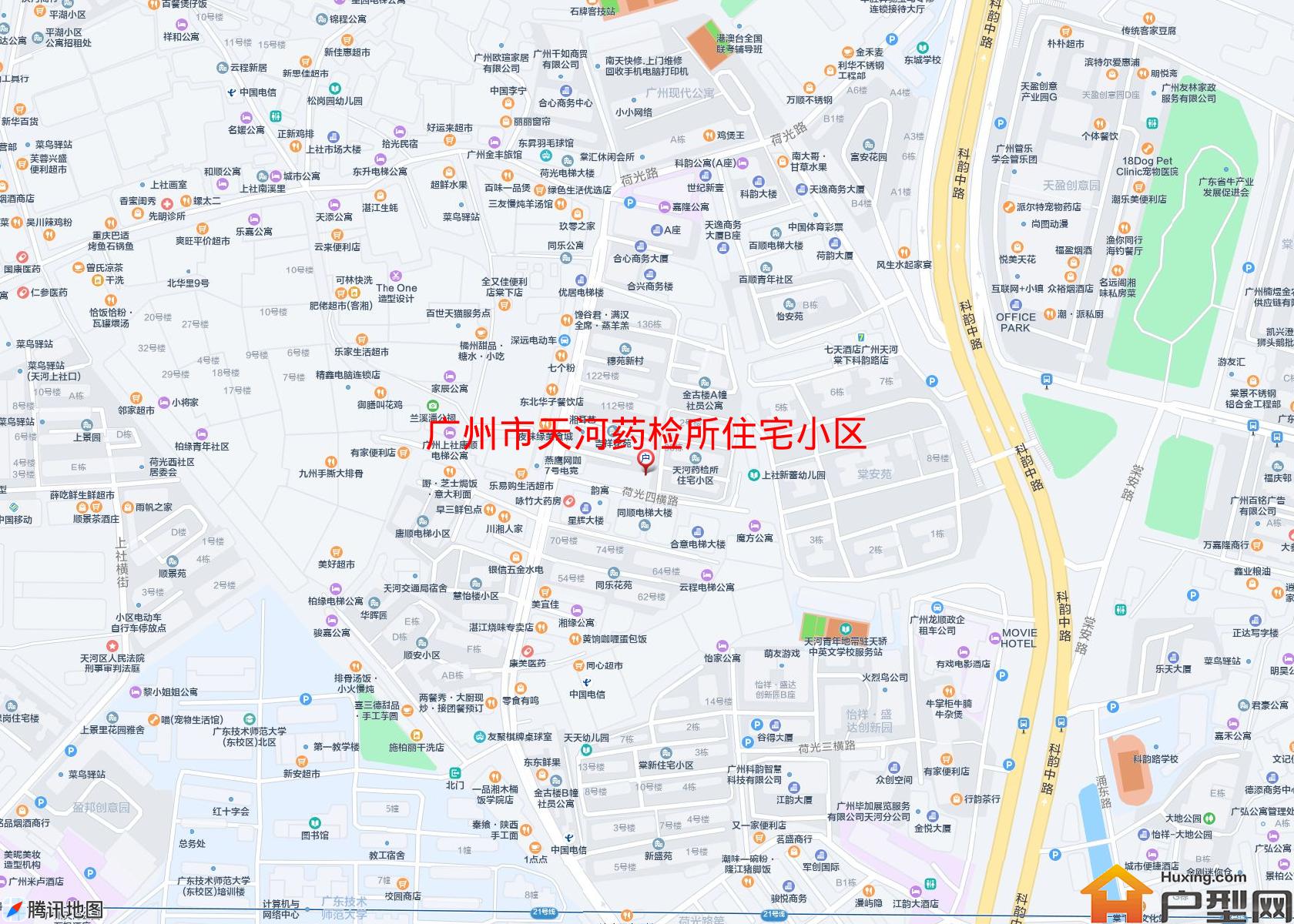 天河药检所住宅小区小区 - 户型网