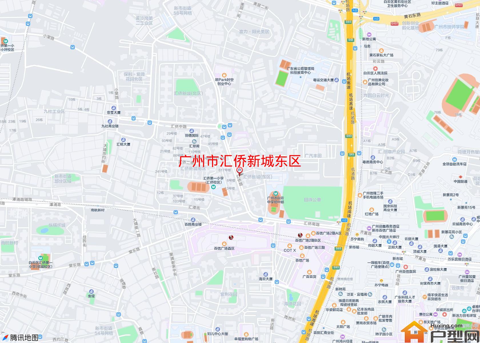 汇侨新城东区小区 - 户型网