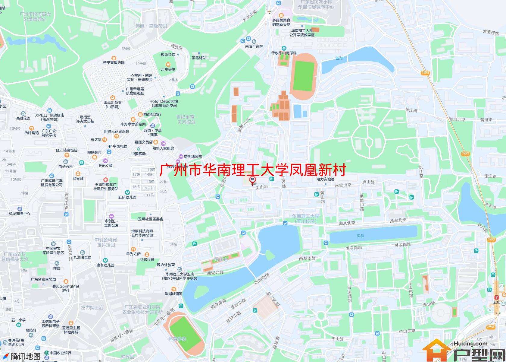 华南理工大学凤凰新村小区小区 - 户型网