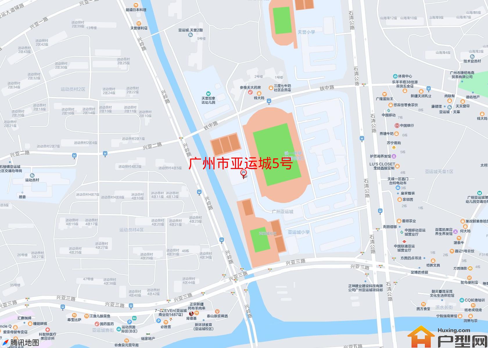 亚运城5号小区 - 户型网