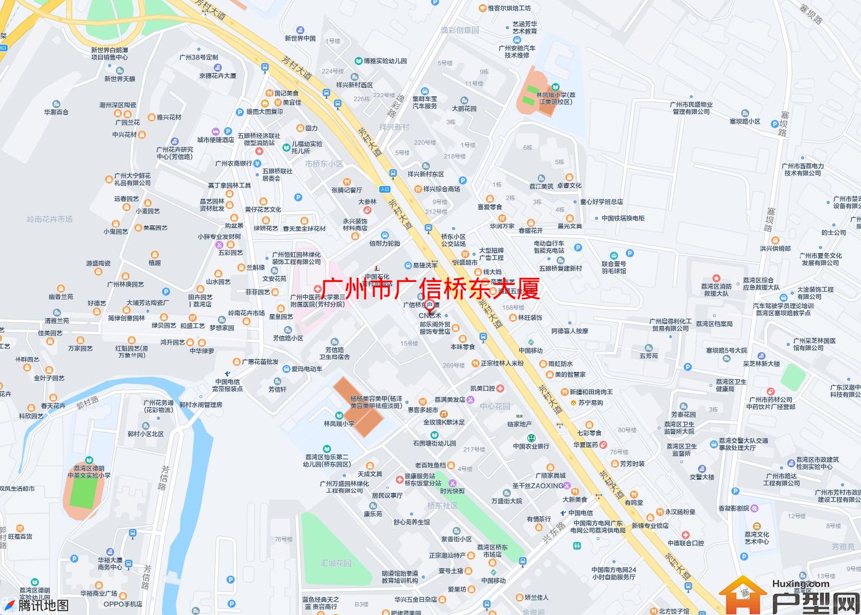 广信桥东大厦小区 - 户型网