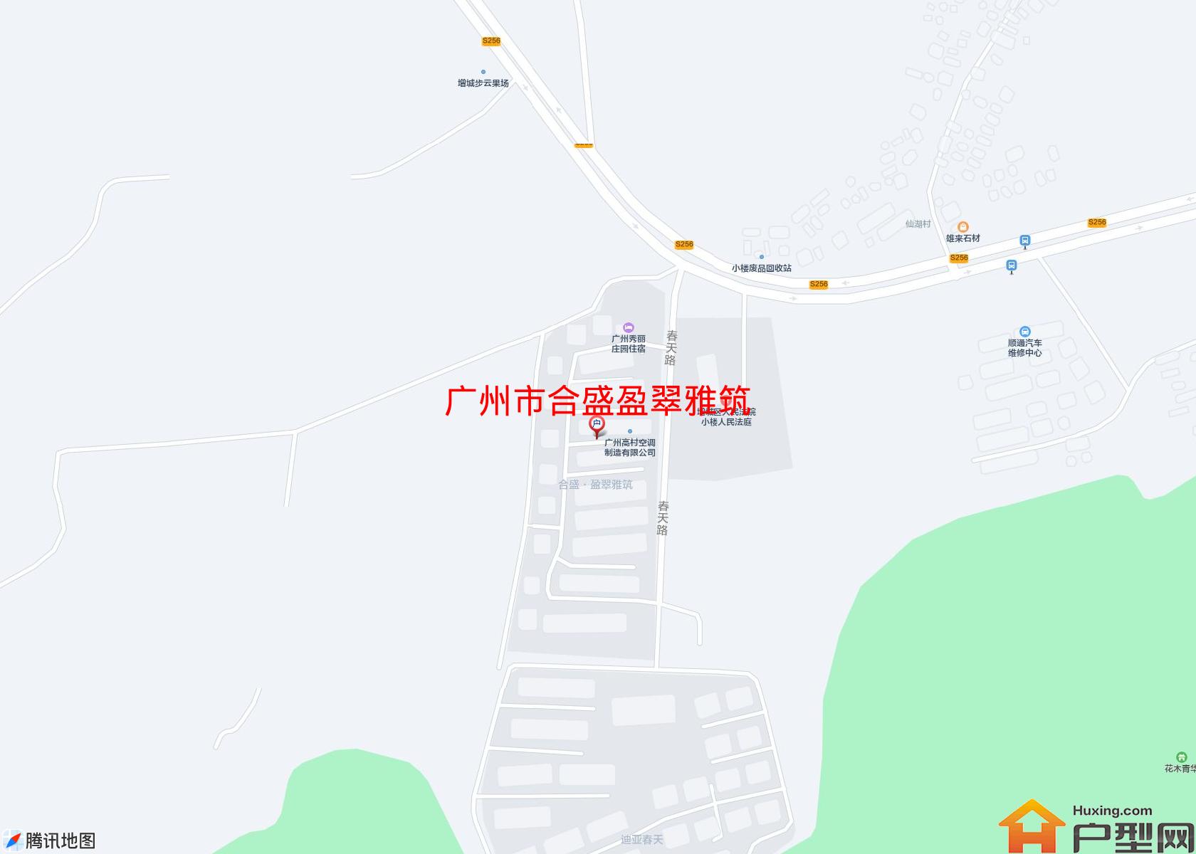 合盛盈翠雅筑小区 - 户型网