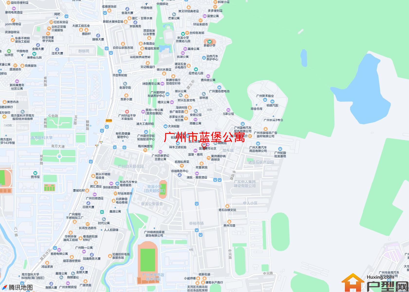 蓝堡公寓小区 - 户型网