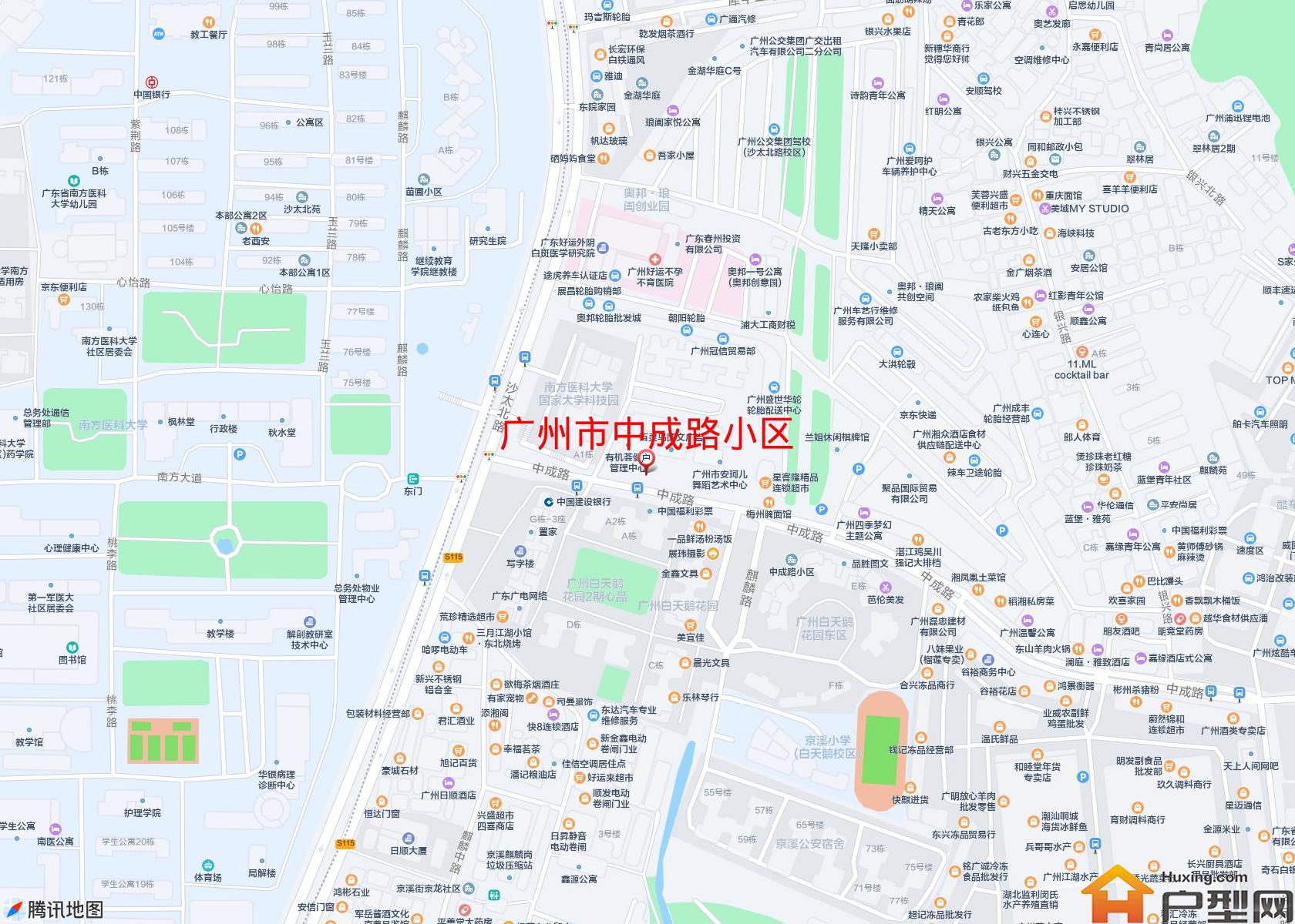 中成路小区小区 - 户型网